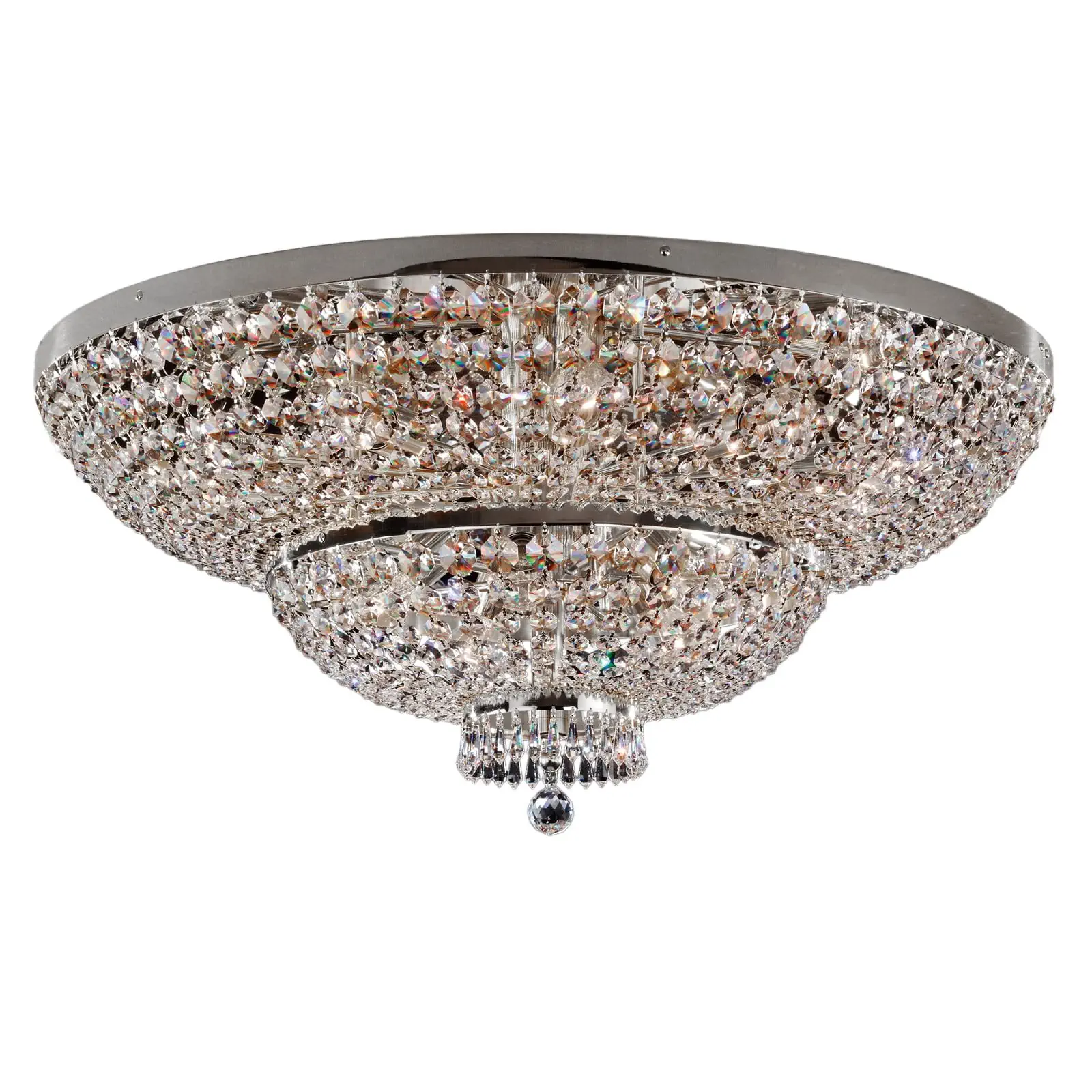 Plafonski luster SHERATON, hromirani, Ø 105 cm - 3