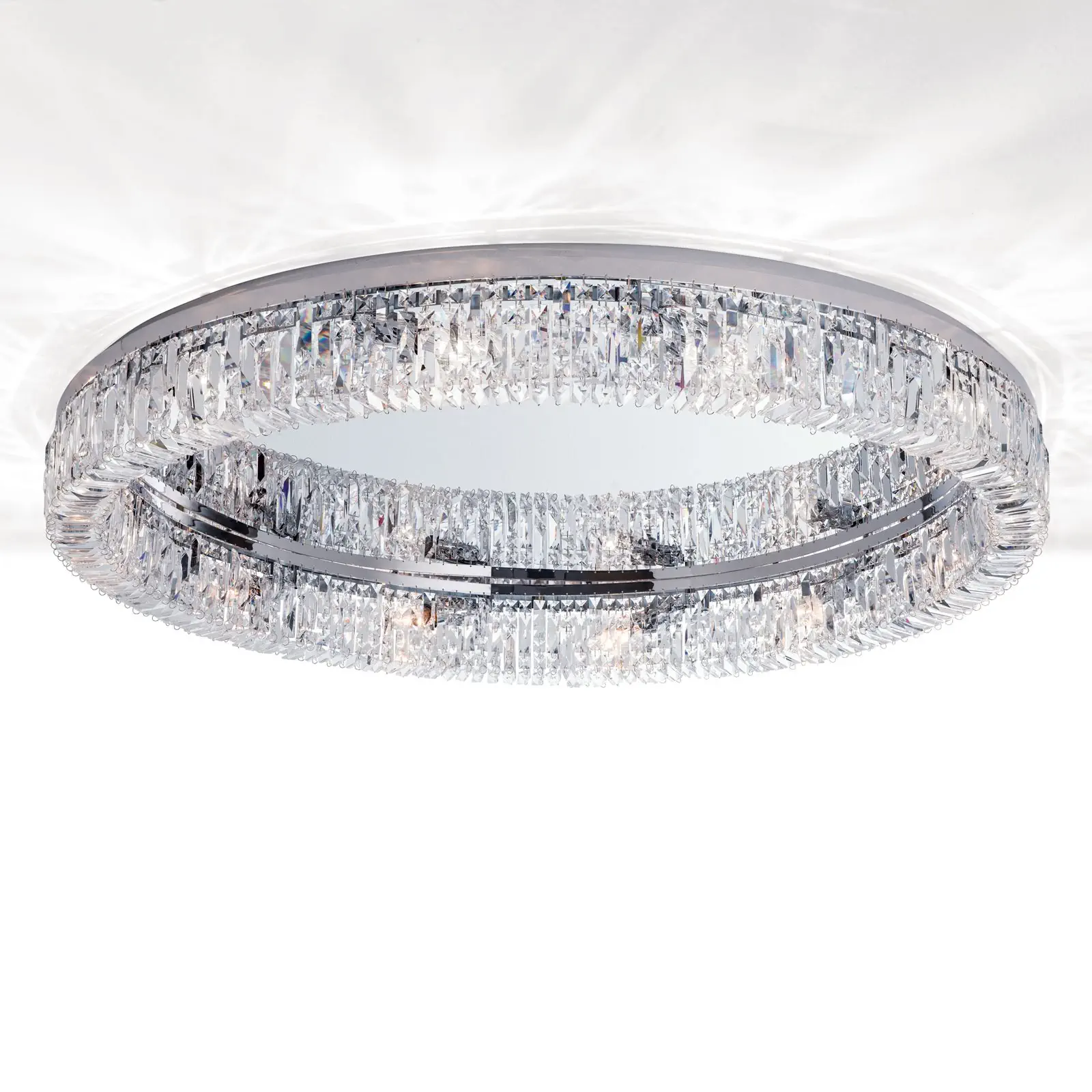 Luster RING, 12 izvora svetla, hrom - 4