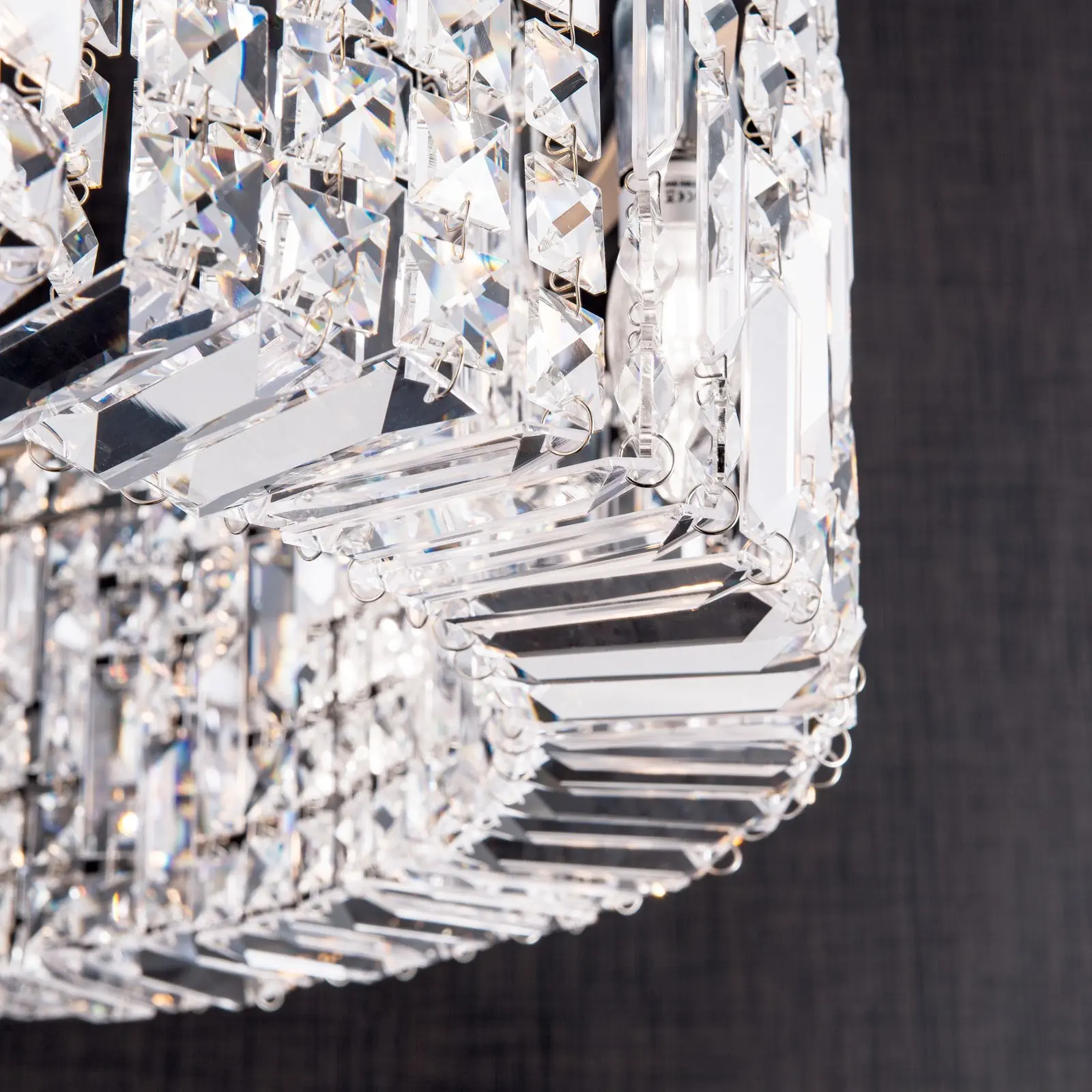 Luster RING, 12 izvora svetla, hrom - 7