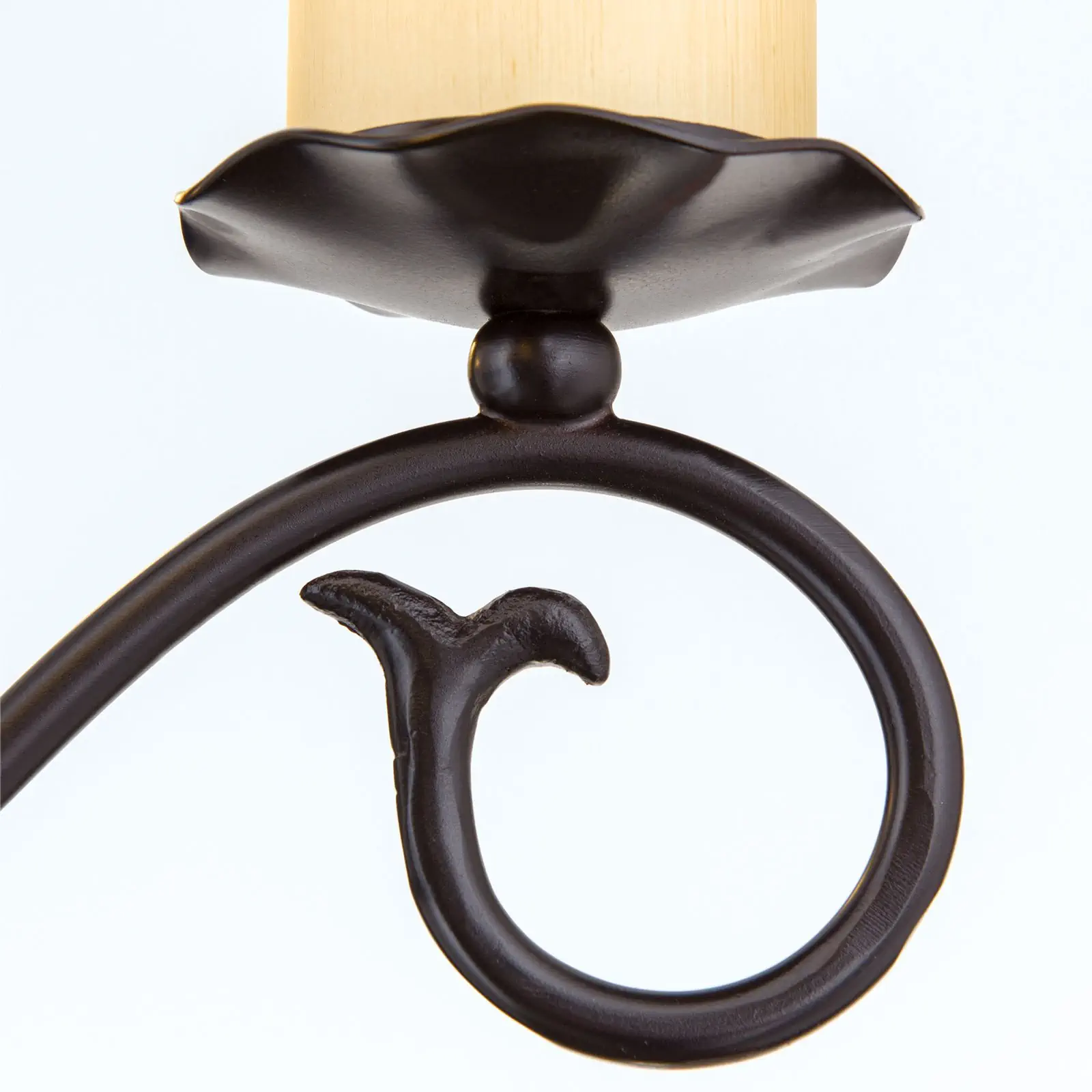 Luster RUSTICKA, 6 izvora svetla, antik - 6