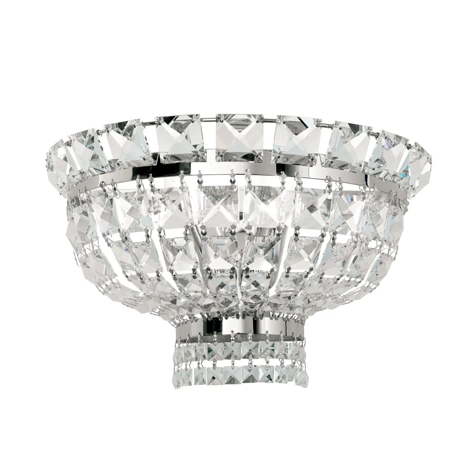 Zidna lampa AMBASSADOR, sa dva izvora svetla, hromirana - 4