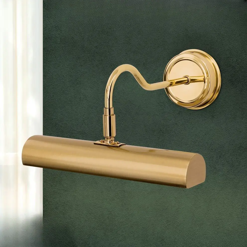 BILDERLEUCHTE, sa 1 izvorom svetla, mat mesing