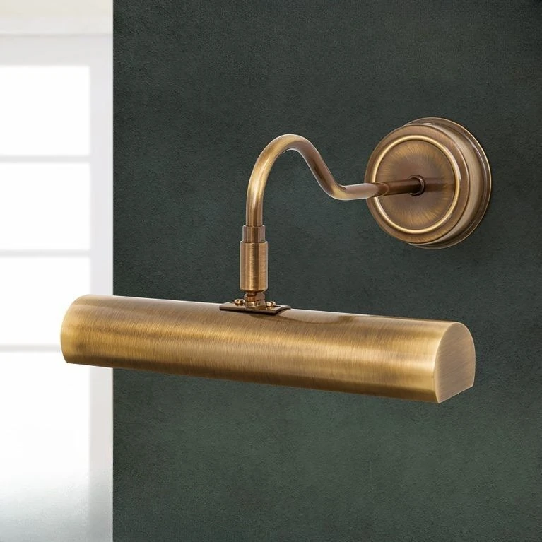 Zidna lampa BILDERLEUCHTE, 1xE14, antik mesing