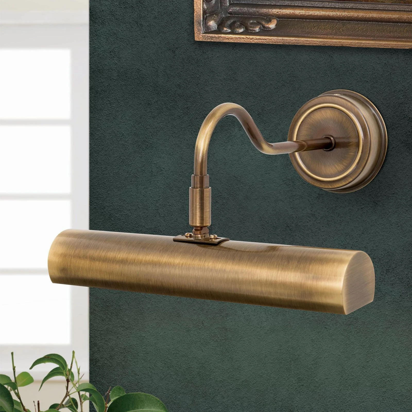 Zidna lampa BILDERLEUCHTE, 1xE14, antik mesing - 5