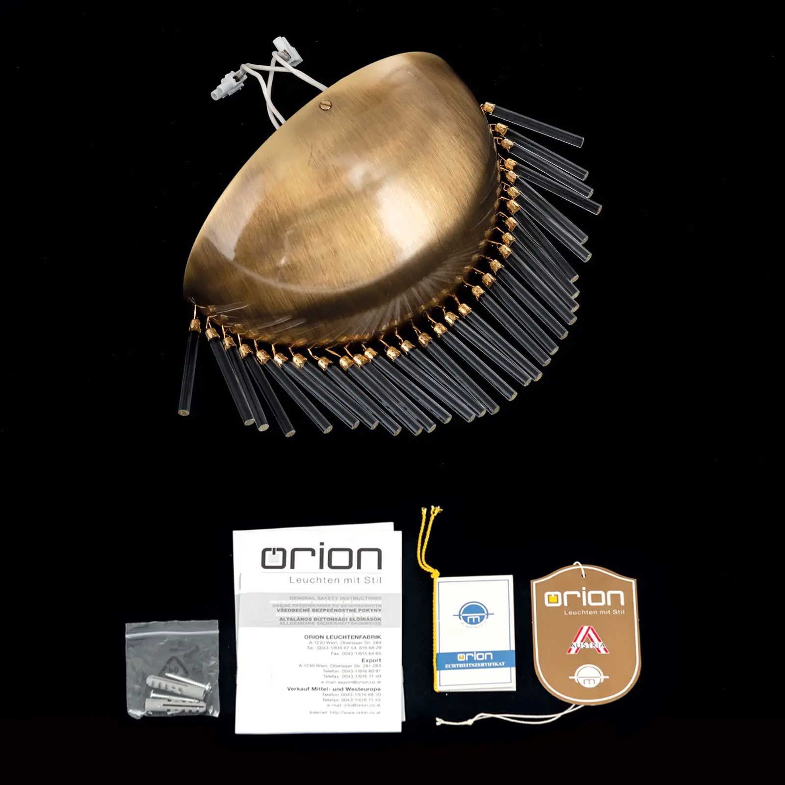 Zidna lampa STÄBCHENSERIE sa dva izvora svetla, patina, 20 cm - 8