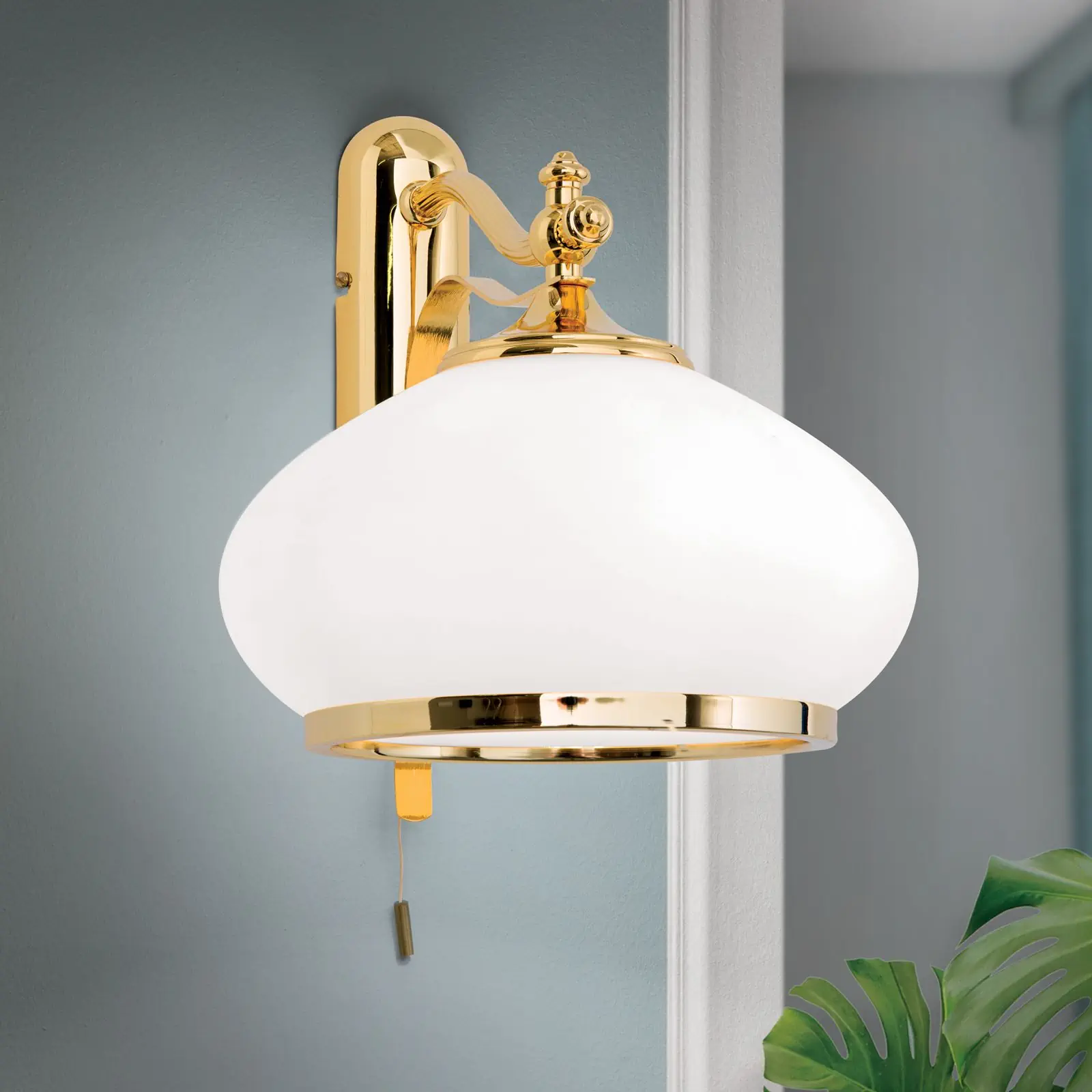 Zidna lampa EMPIRE, sa jednim izvorom svetla, pozlaćeno - 2