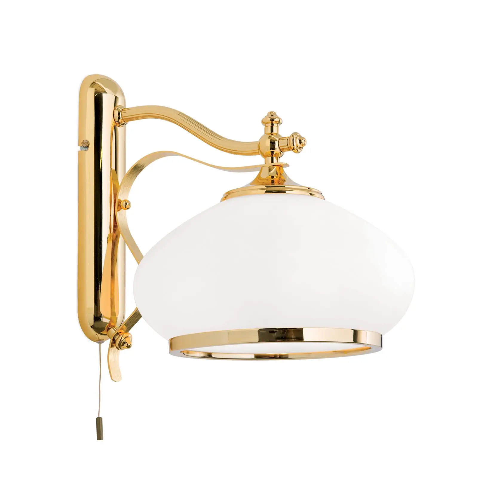 Zidna lampa EMPIRE, sa jednim izvorom svetla, pozlaćeno - 4