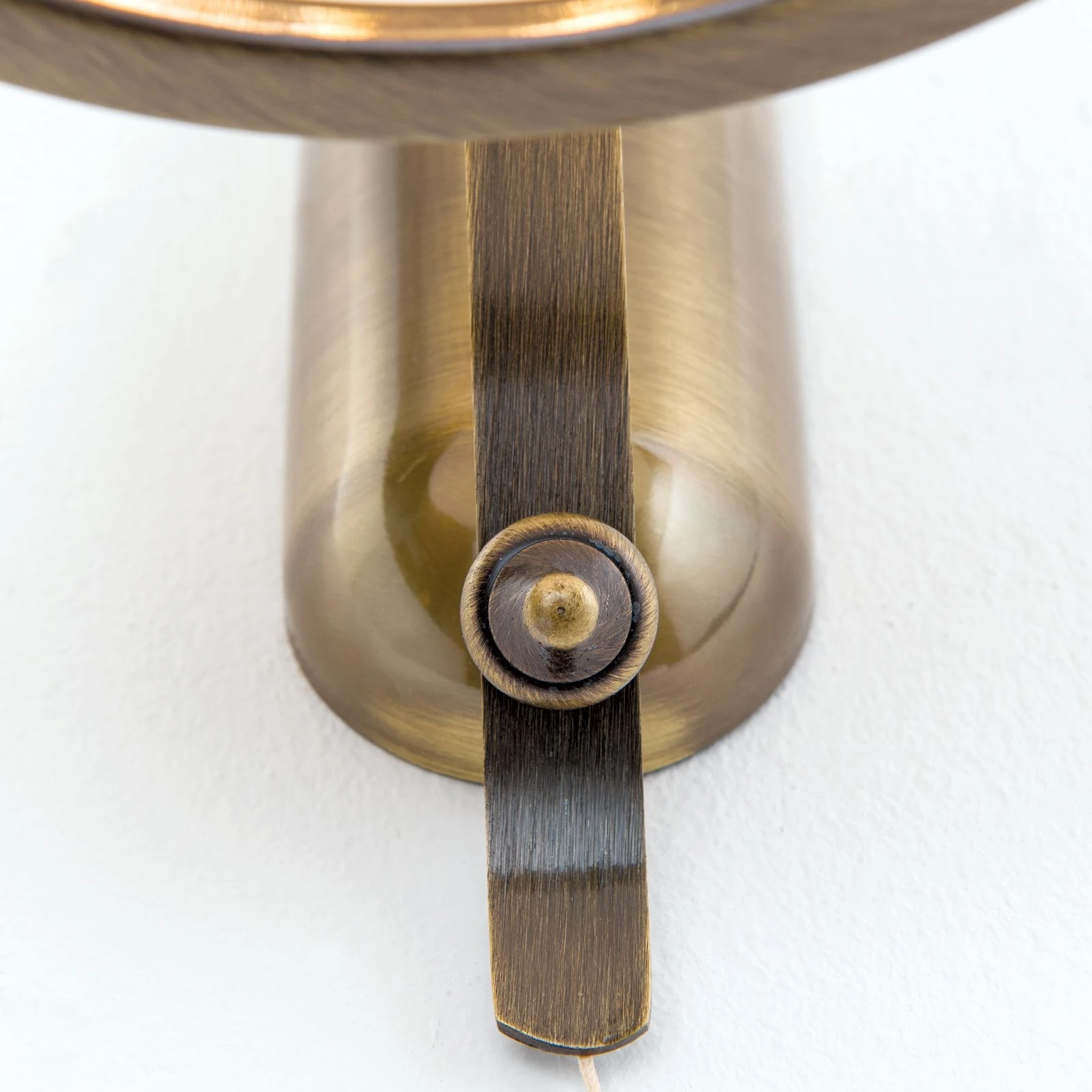 Zidna lampa EMPIRE, sa jednim izvorom svetla, antik mesing - 5