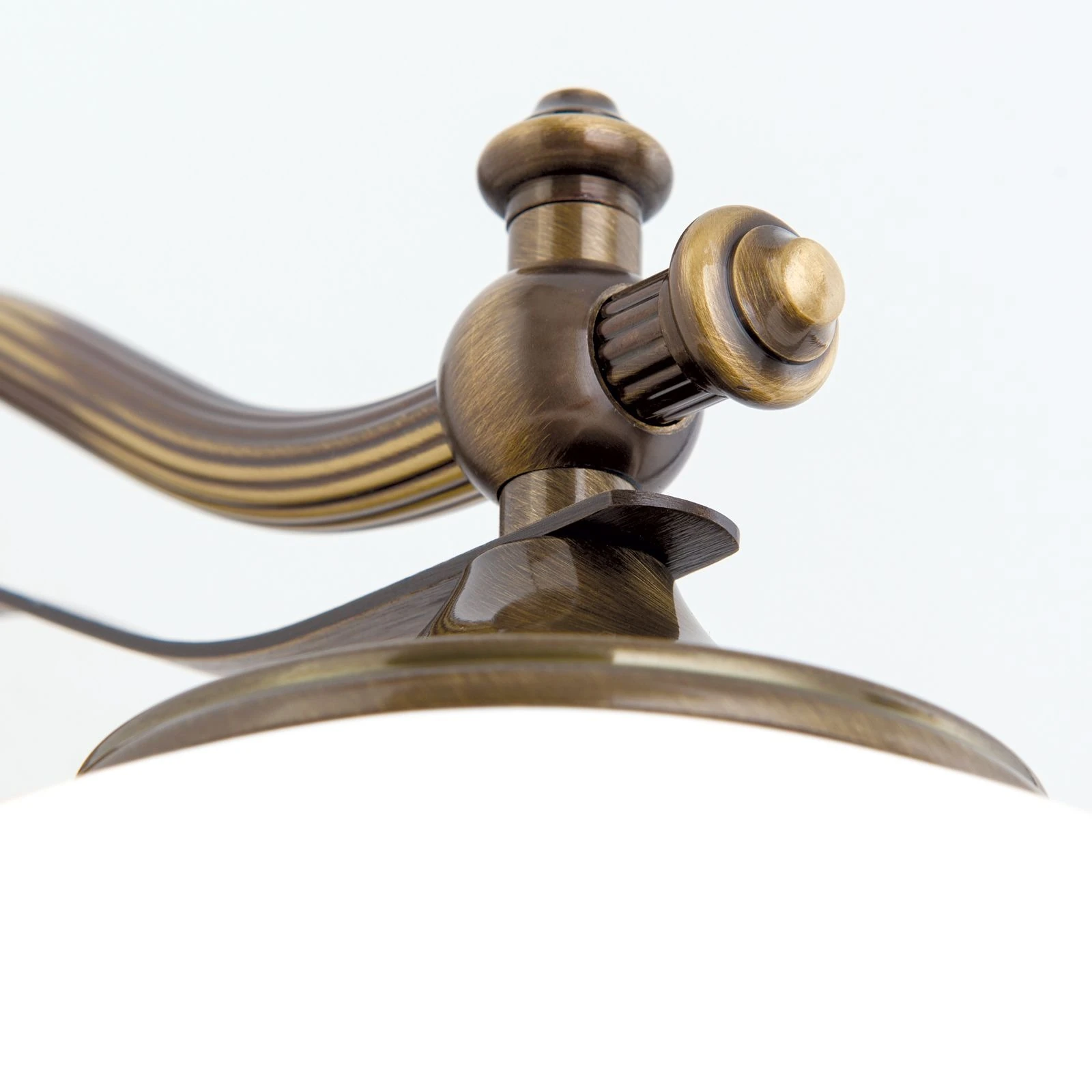 Zidna lampa EMPIRE, sa jednim izvorom svetla, antik mesing - 6