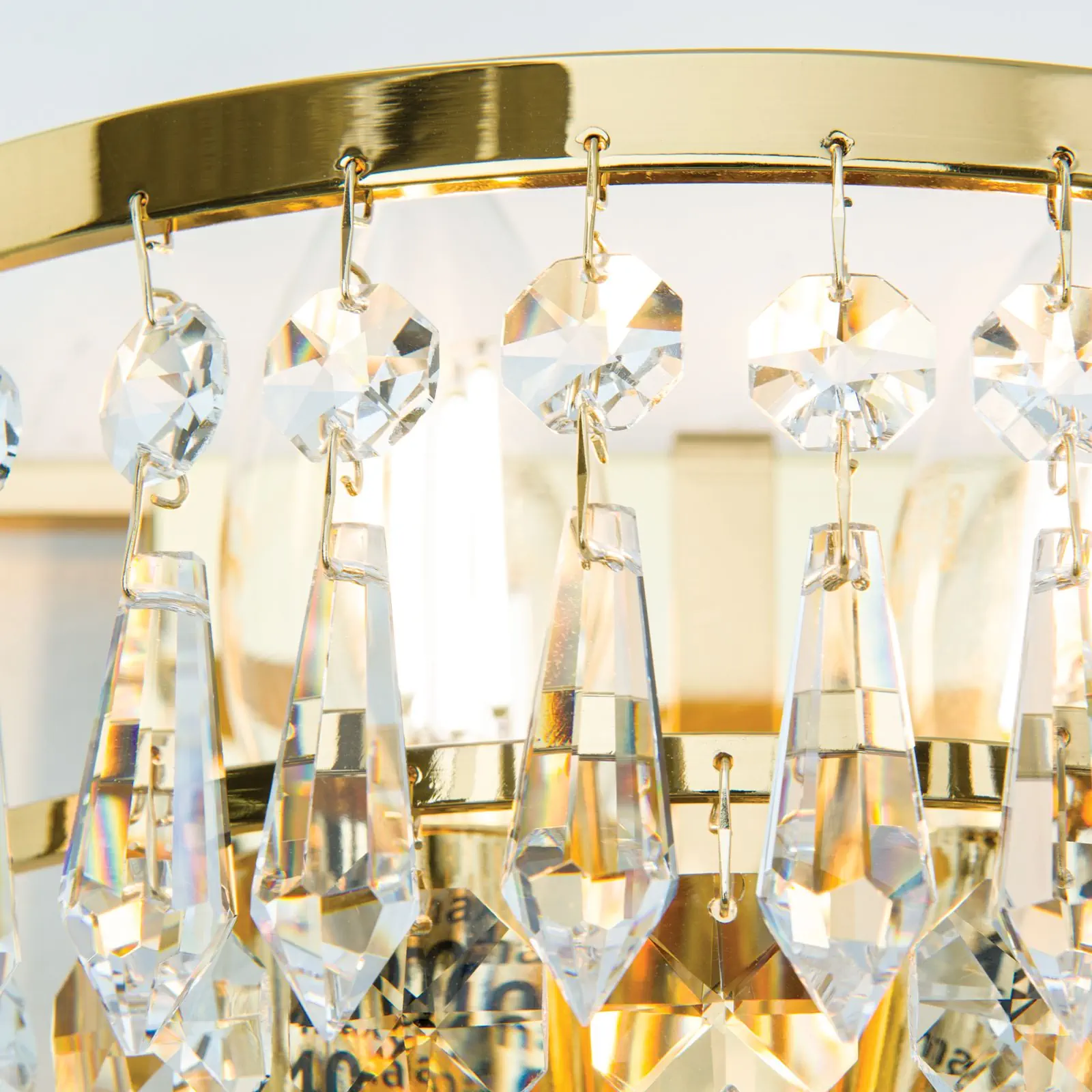 Zidna lampa SHERATON, 24-karatno pozlaćena - 5