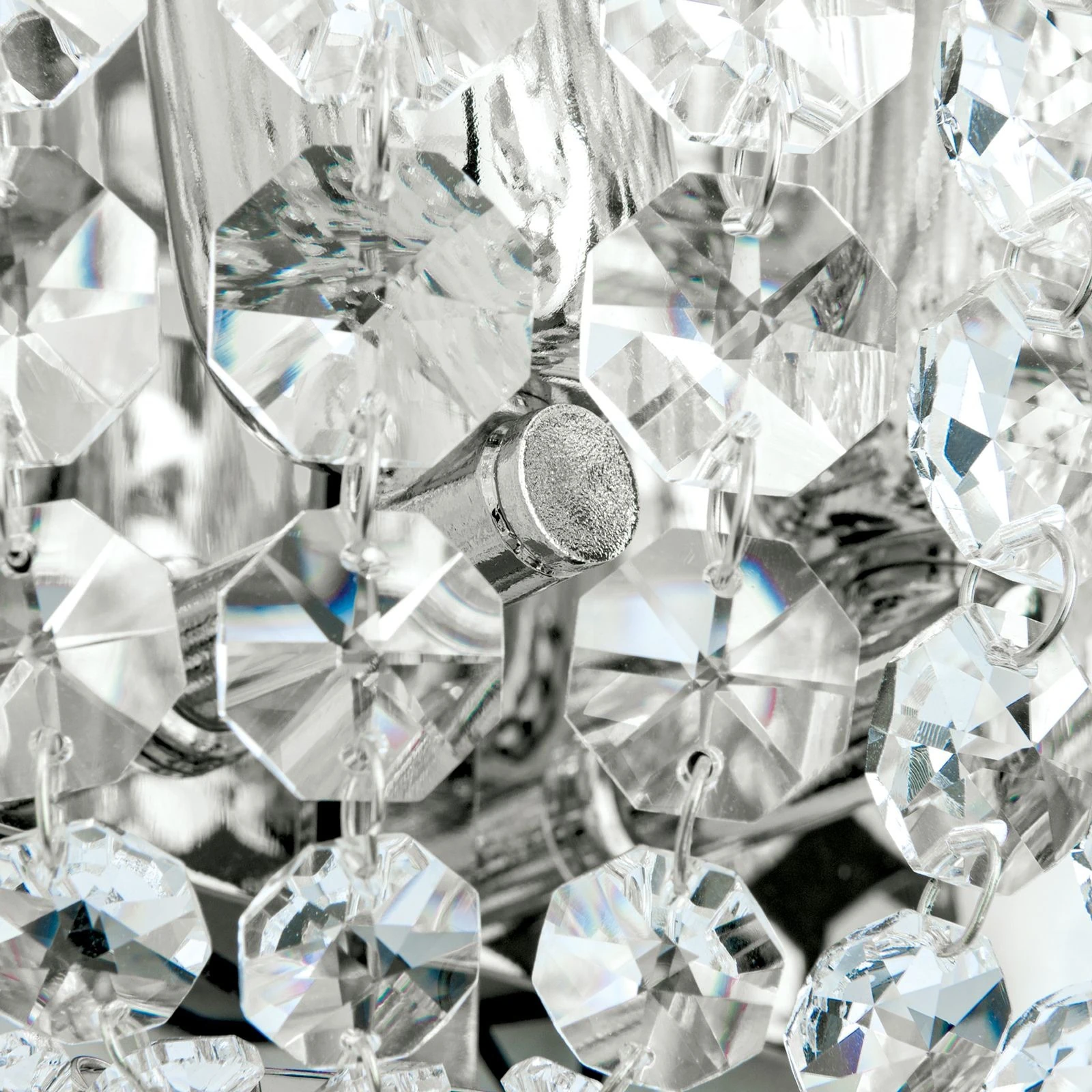 Zidna lampa SHERATON, 2 izvora svetla, hromirana - 6