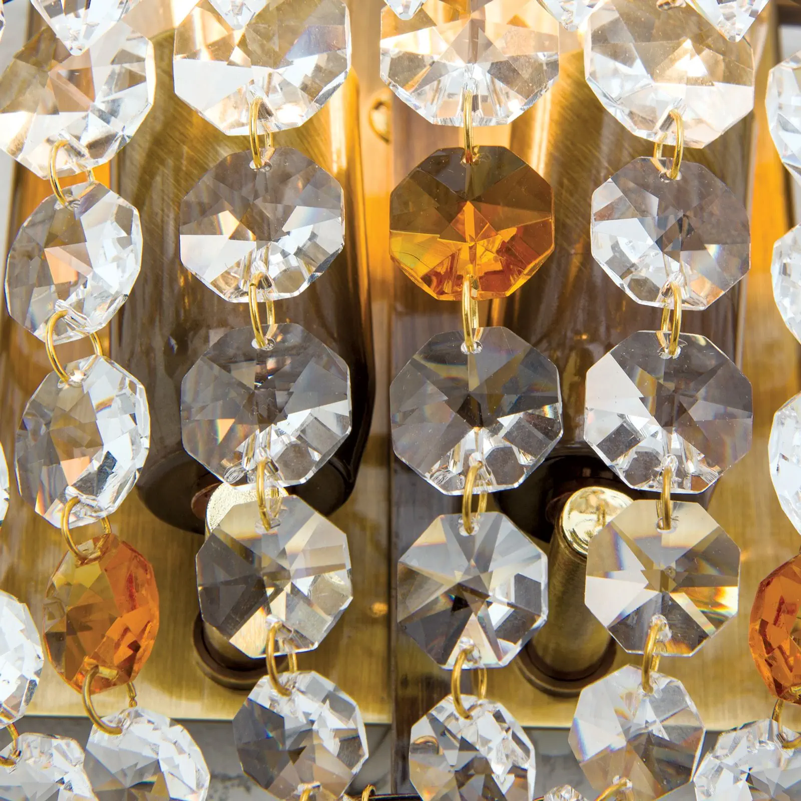 Zidna lampa SHERATON sa dva izvora svetla, patina, visina 16 cm - 6