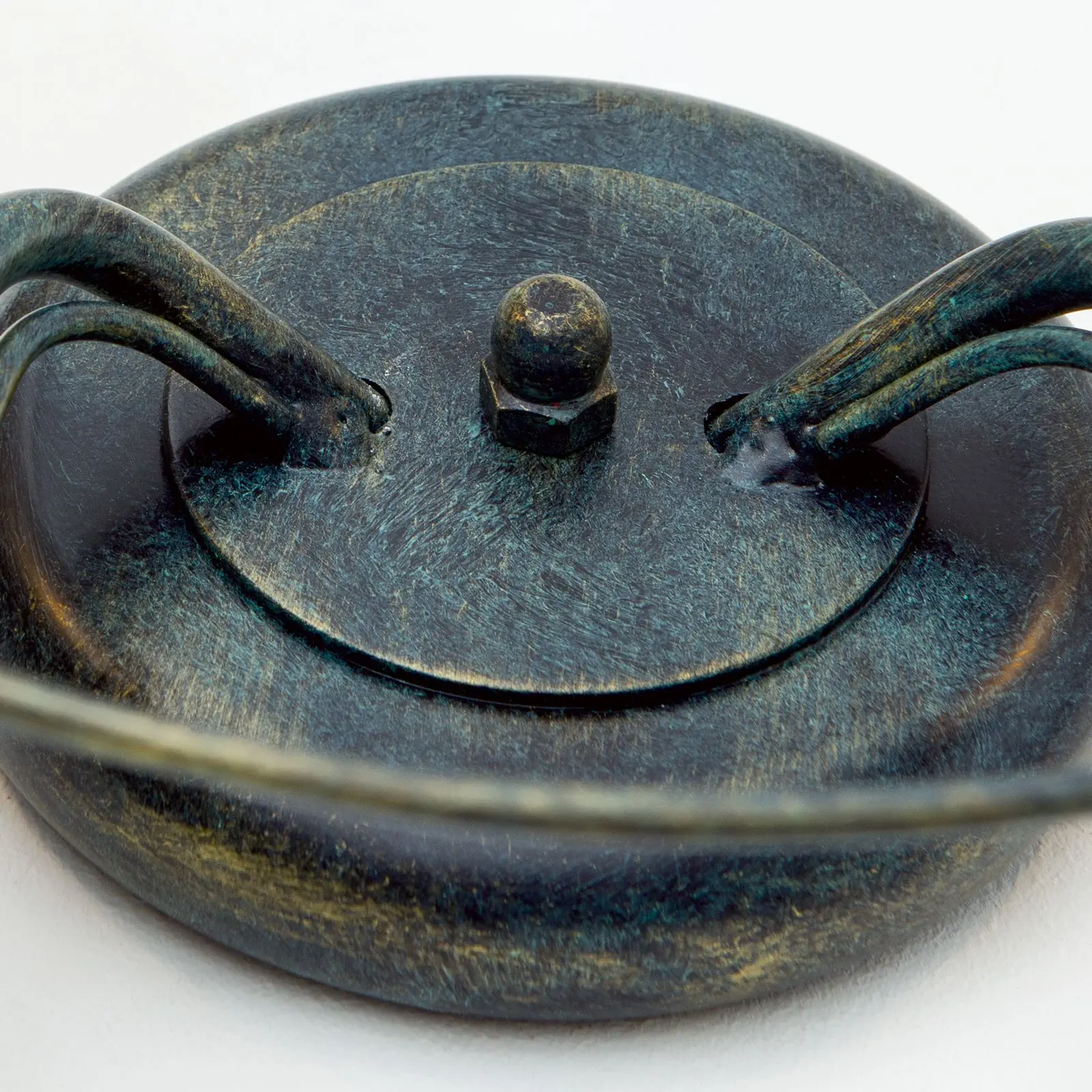 Zidna lampa VELA, sa dva izvora svetla, antik - 5