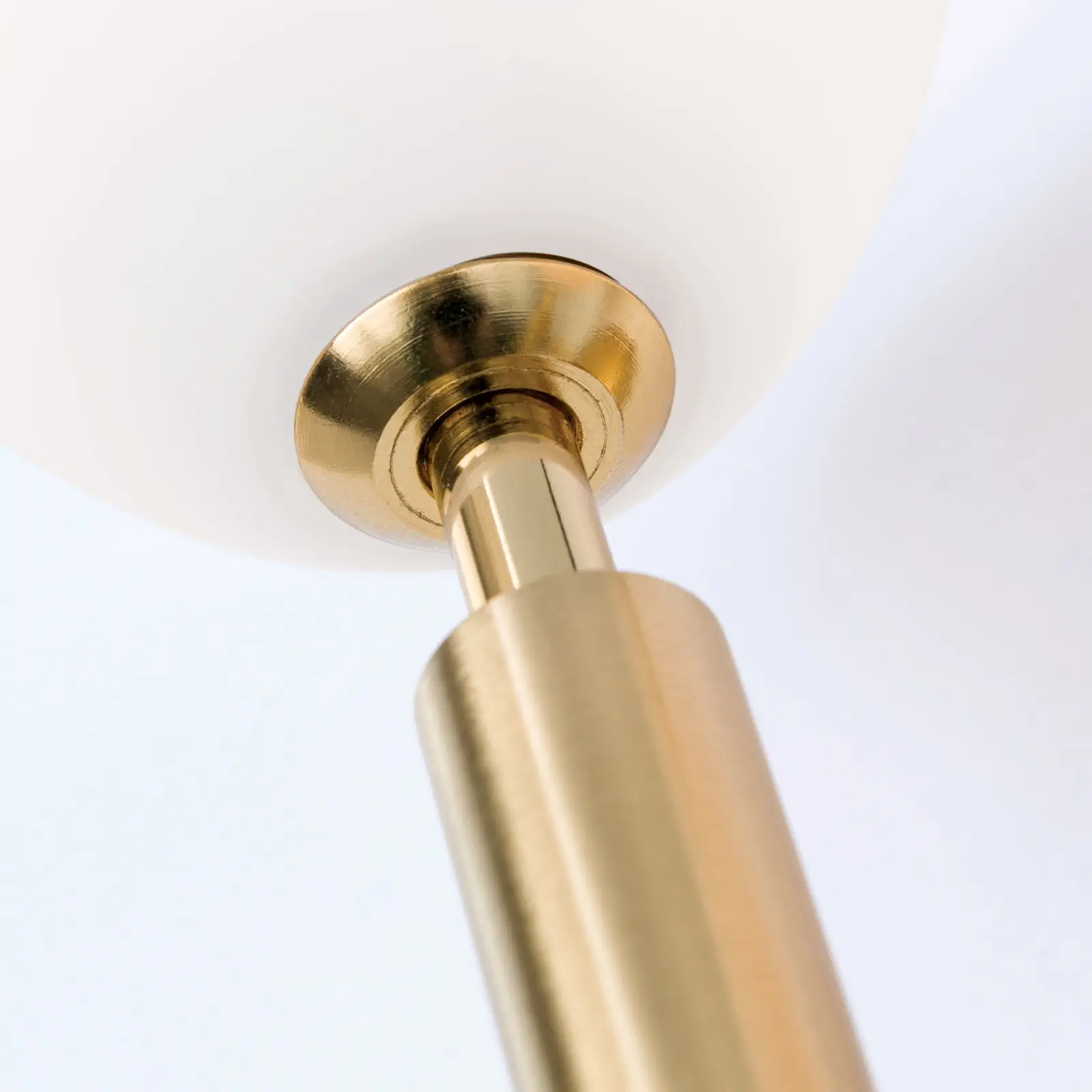 Zidna lampa OPALDESIGN, sa dva izvora svetla, zlatna mat, desna - 5