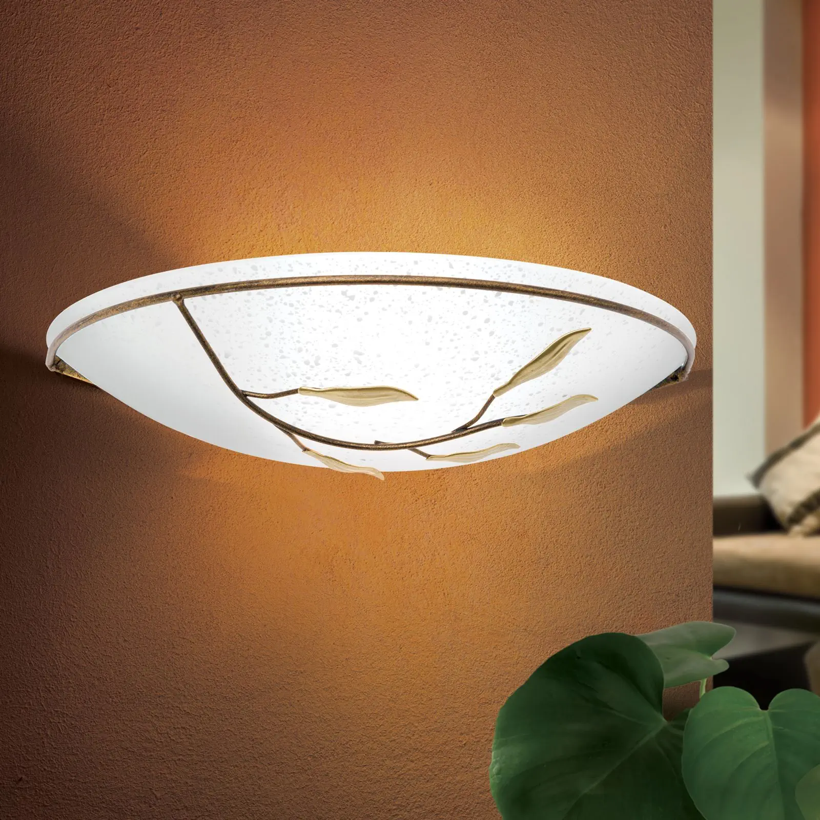 Zidna lampa LUCA, sa jednim izvorom svetla, antik - 1