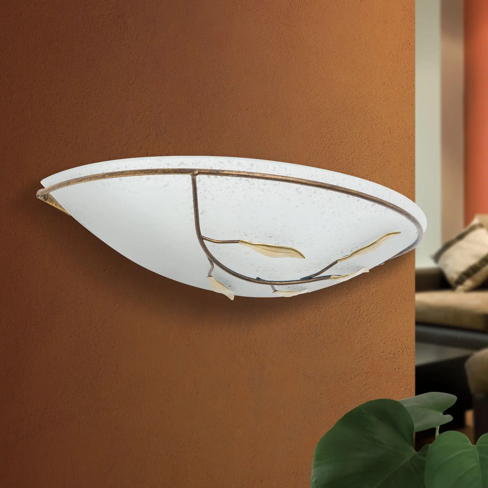 Zidna lampa LUCA, sa jednim izvorom svetla, antik - 3