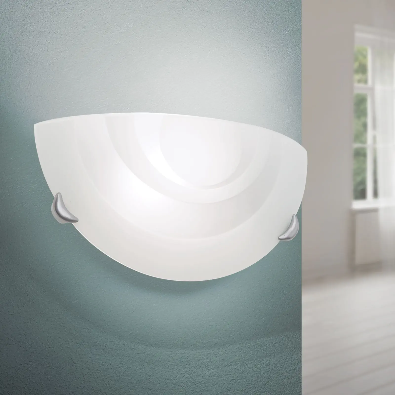 Zidna lampa ADA, sa jednim izvorom svetla, satinirana - 1