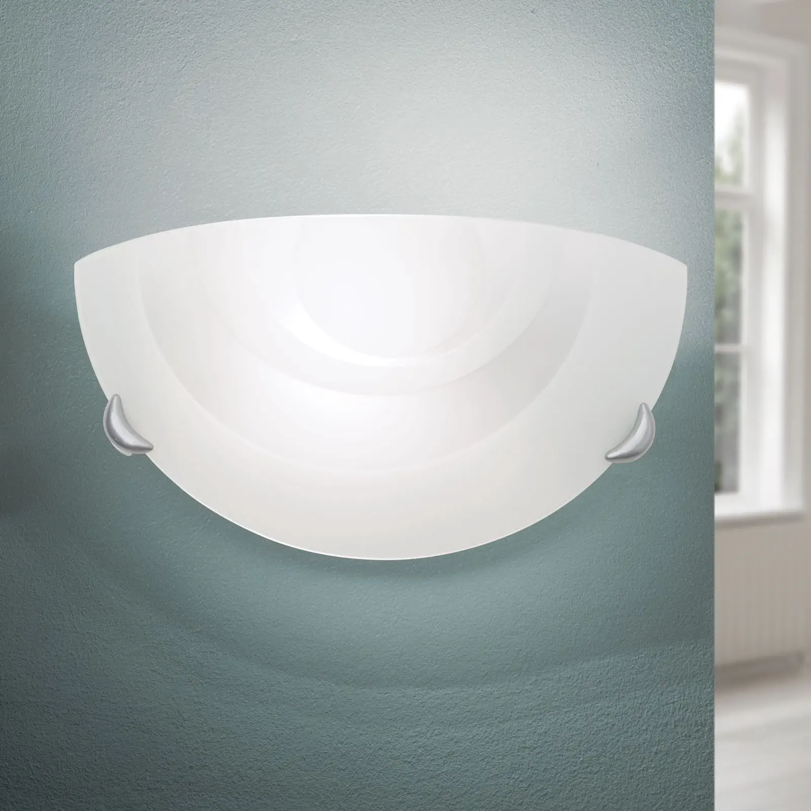 Zidna lampa ADA, sa jednim izvorom svetla, satinirana - 2