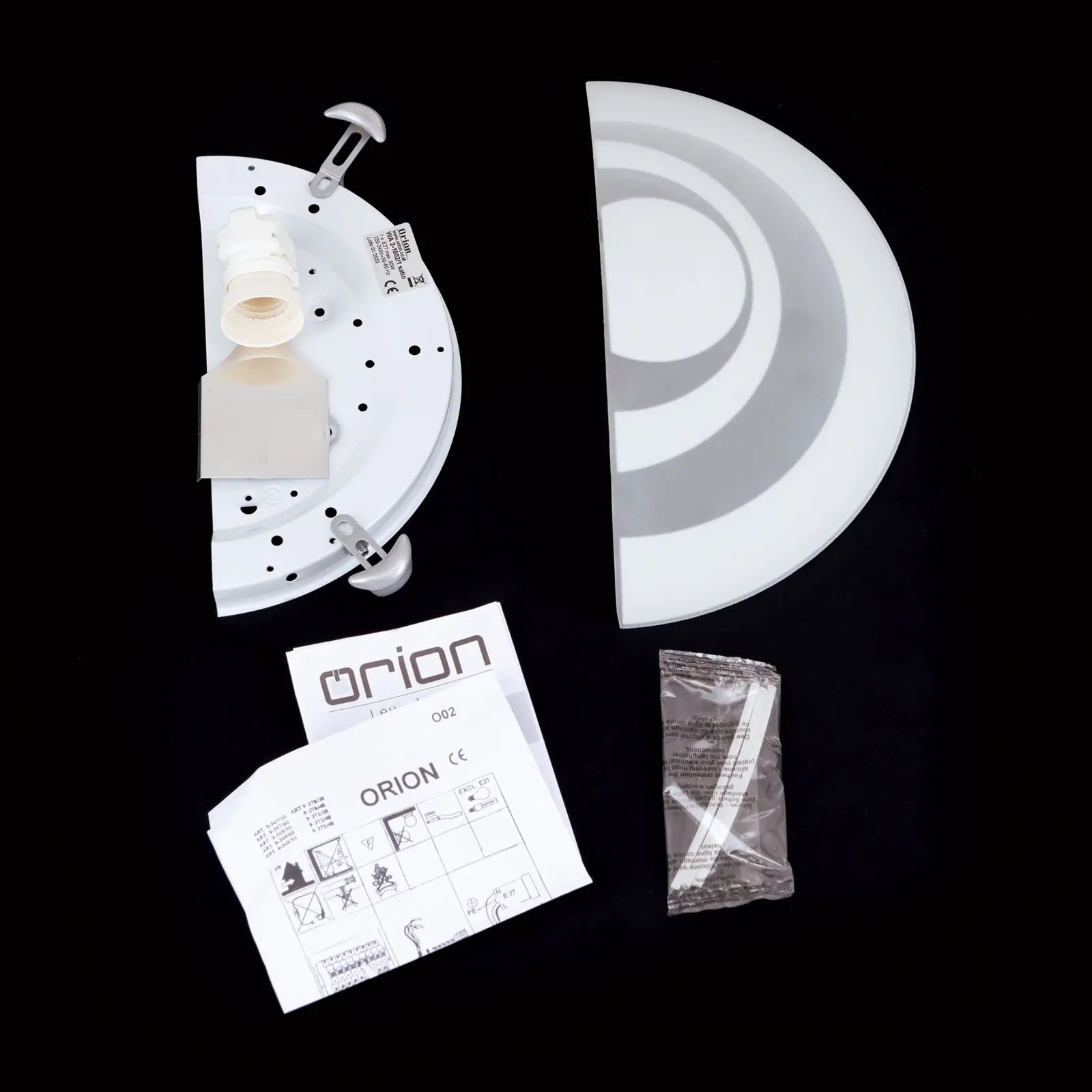 Zidna lampa ADA, sa jednim izvorom svetla, satinirana - 8