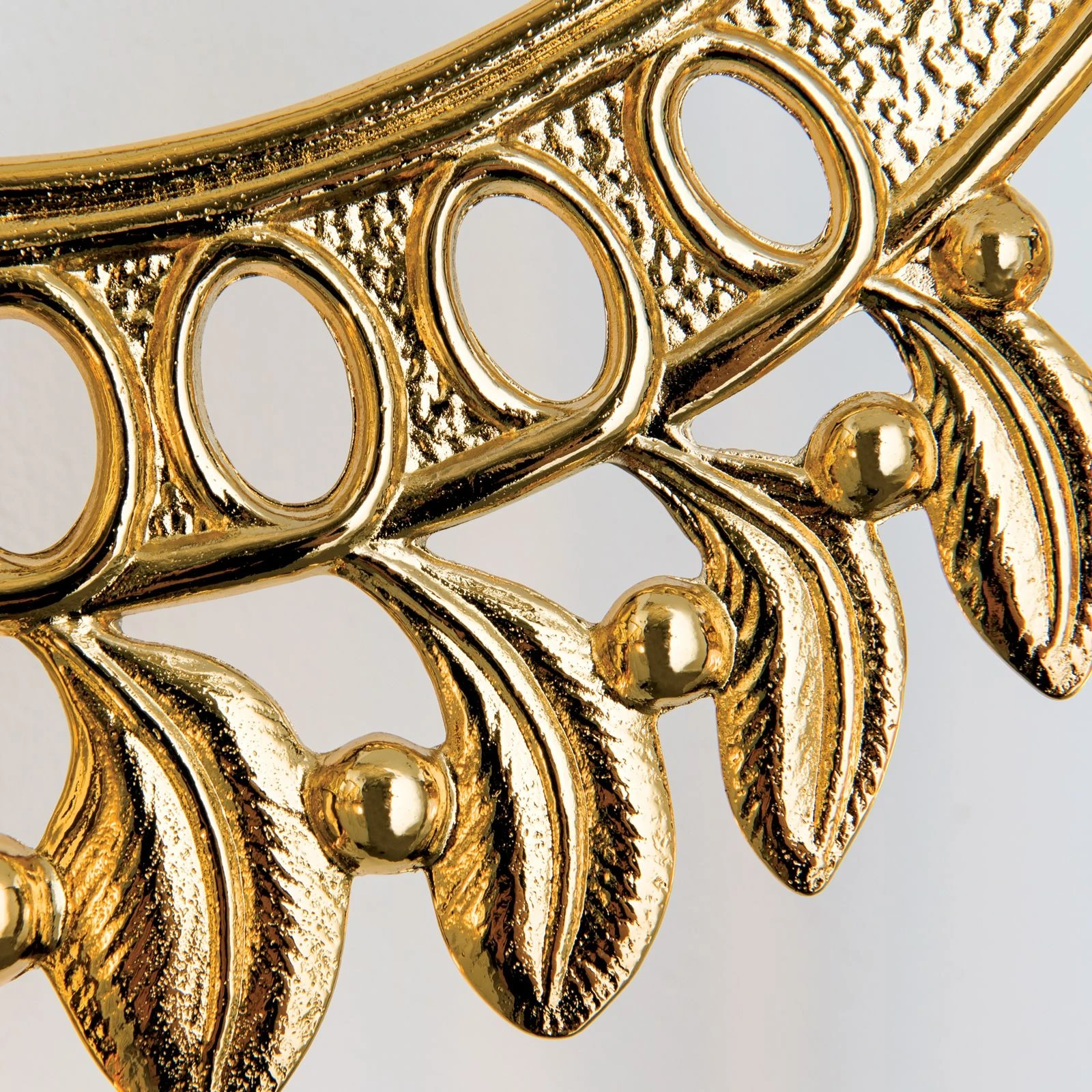 Zidna lampa ADELE, 3 izvora svetla, 24-karatno pozlaćena, sa štapićima od kristalnog stakla - 5