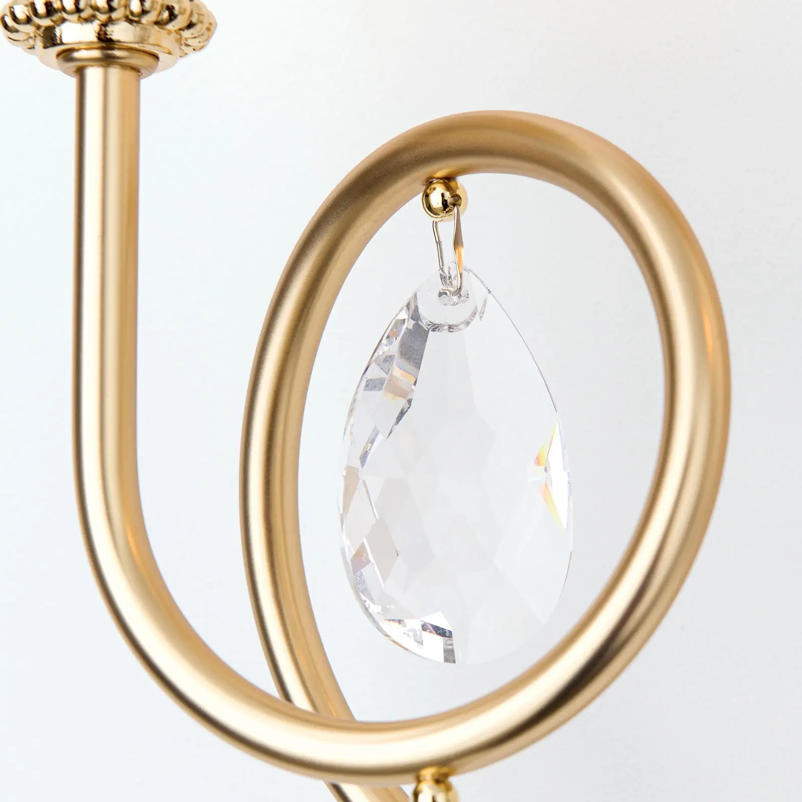 Zidna lampa GIADA, sa dva izvora svetla, pozlaćena mat - 6