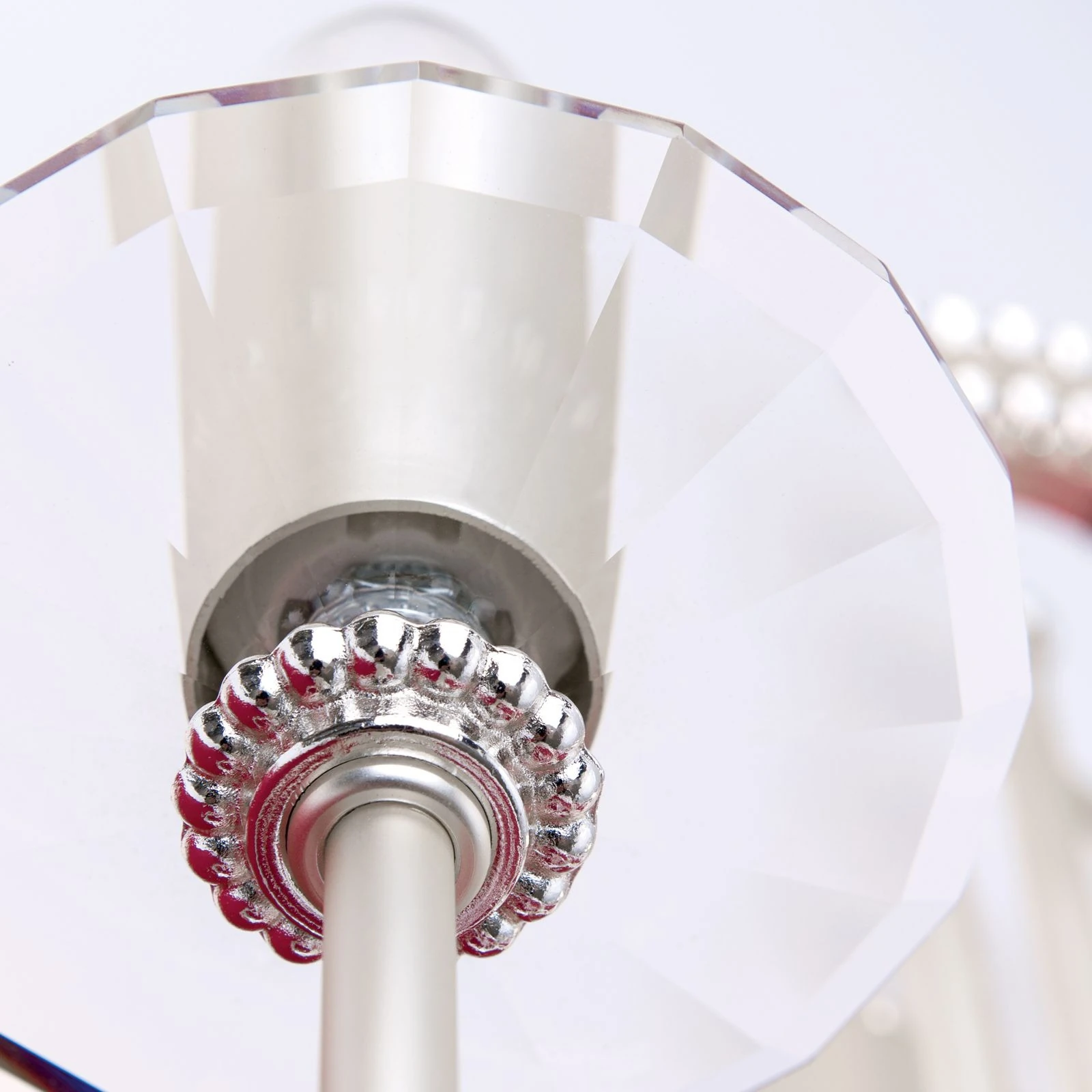 Zidna lampa GIADA, sa dva izvora svetla, srebro mat - 6