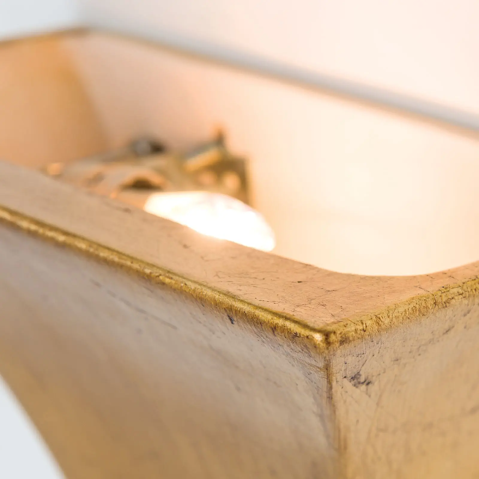 Zidna lampa BATON, sa jednim izvorom svetla, antik zlato - 5