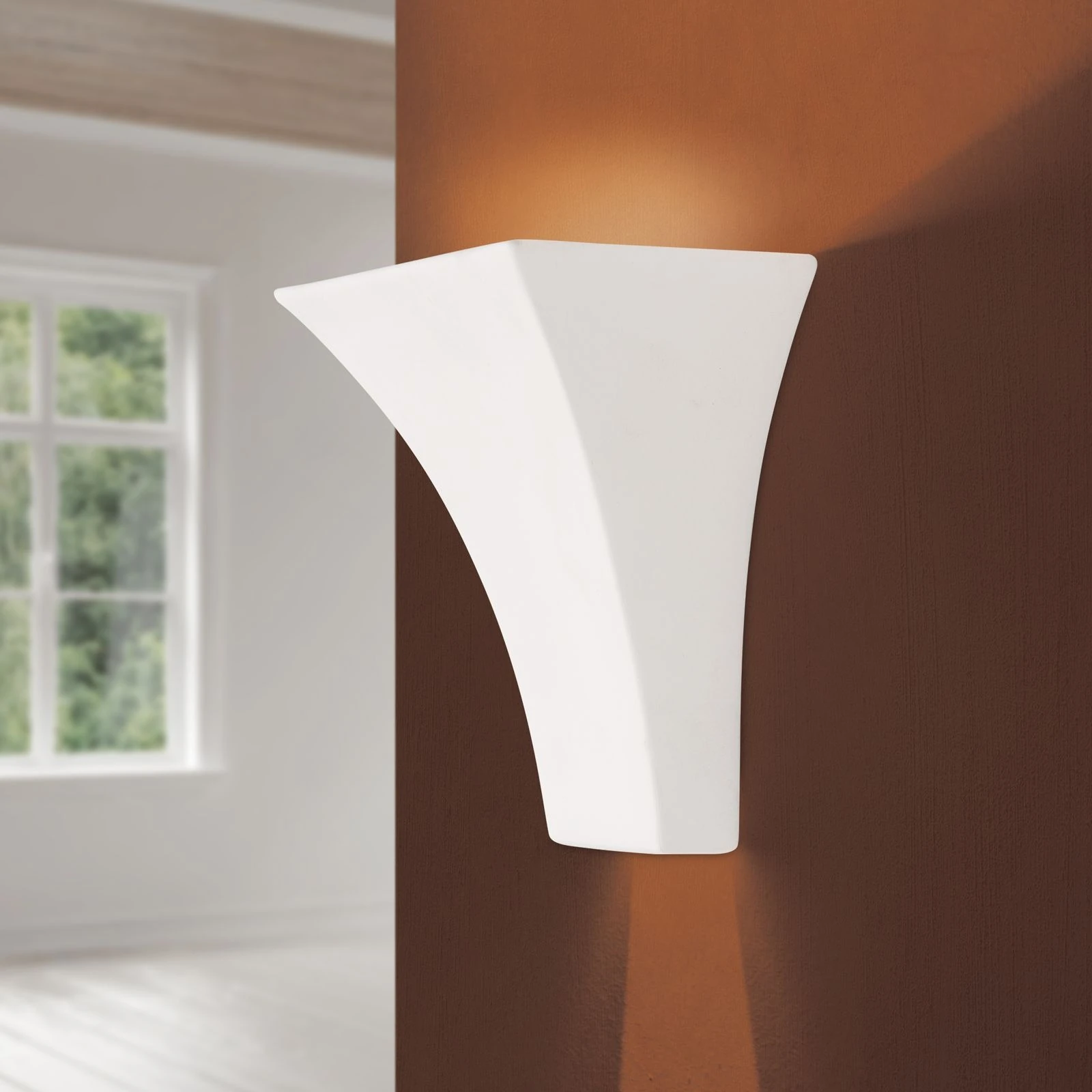 Zidna lampa BATON, bela - 2