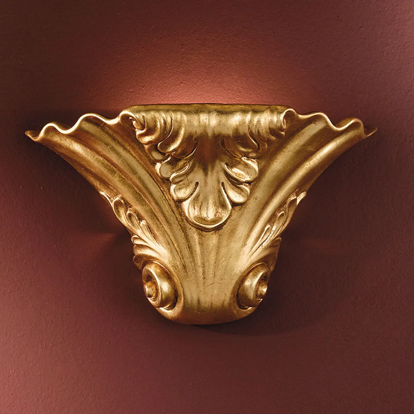 Zidna lampa BEATO, sa jednim izvorom svetla, antik zlato - 9