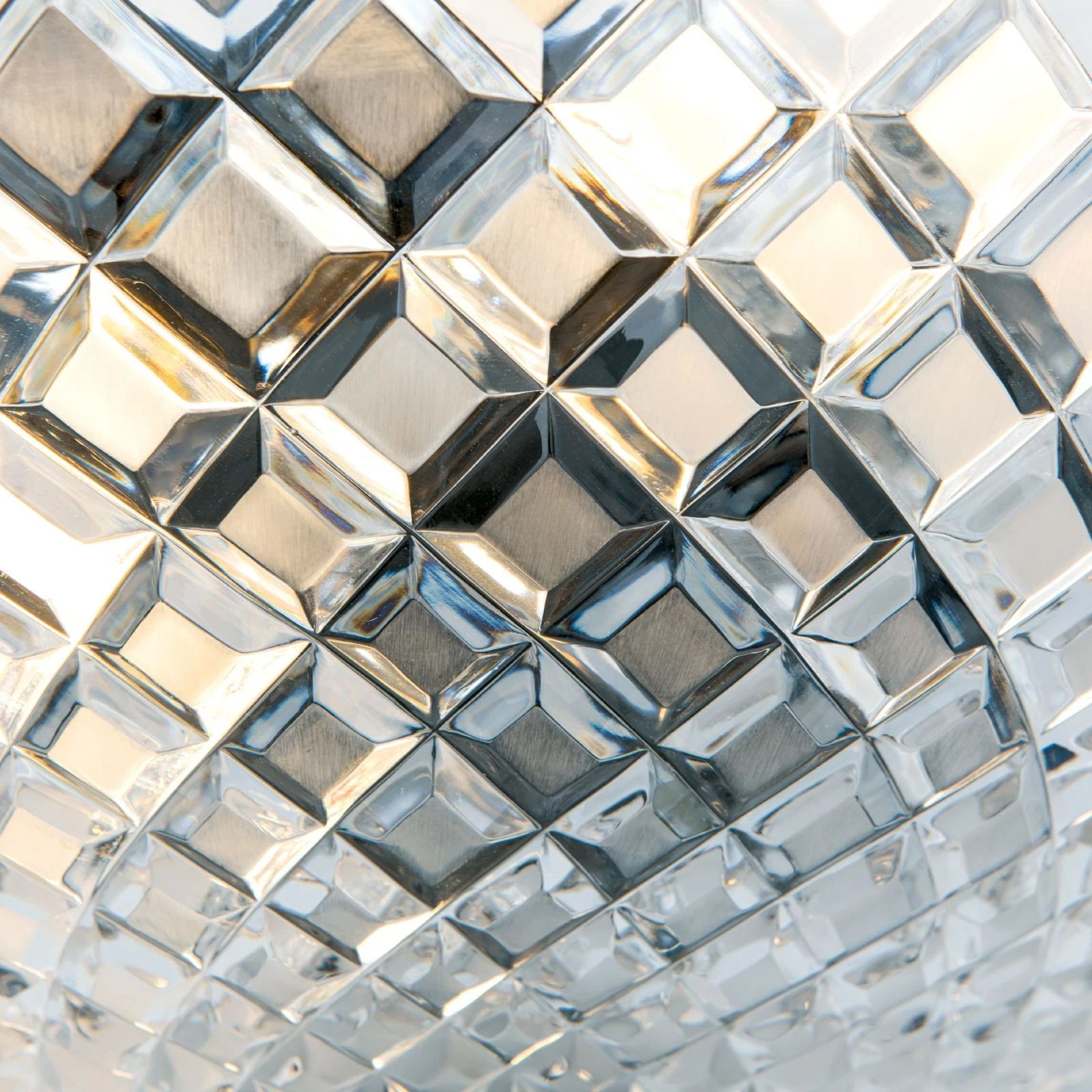 Zidna lampa EMPIRE CRYSTAL, sa dva izvora svetla, tamni antik mesing - 5