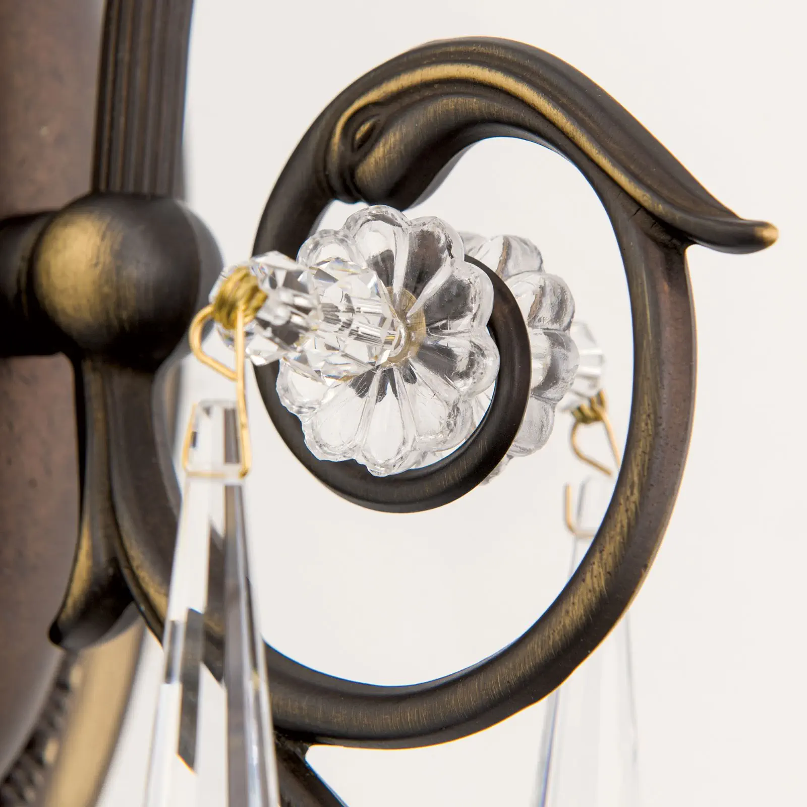 Zidna lampa LA BOHEME, sa jednim izvorom svetla, patina - 5