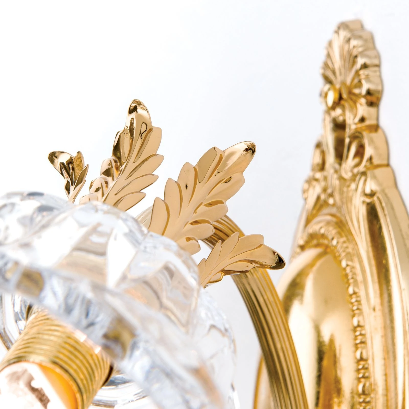 Zidna lampa LA BOHEME, 2 izvora svetla, 24-karatno pozlaćena - 6