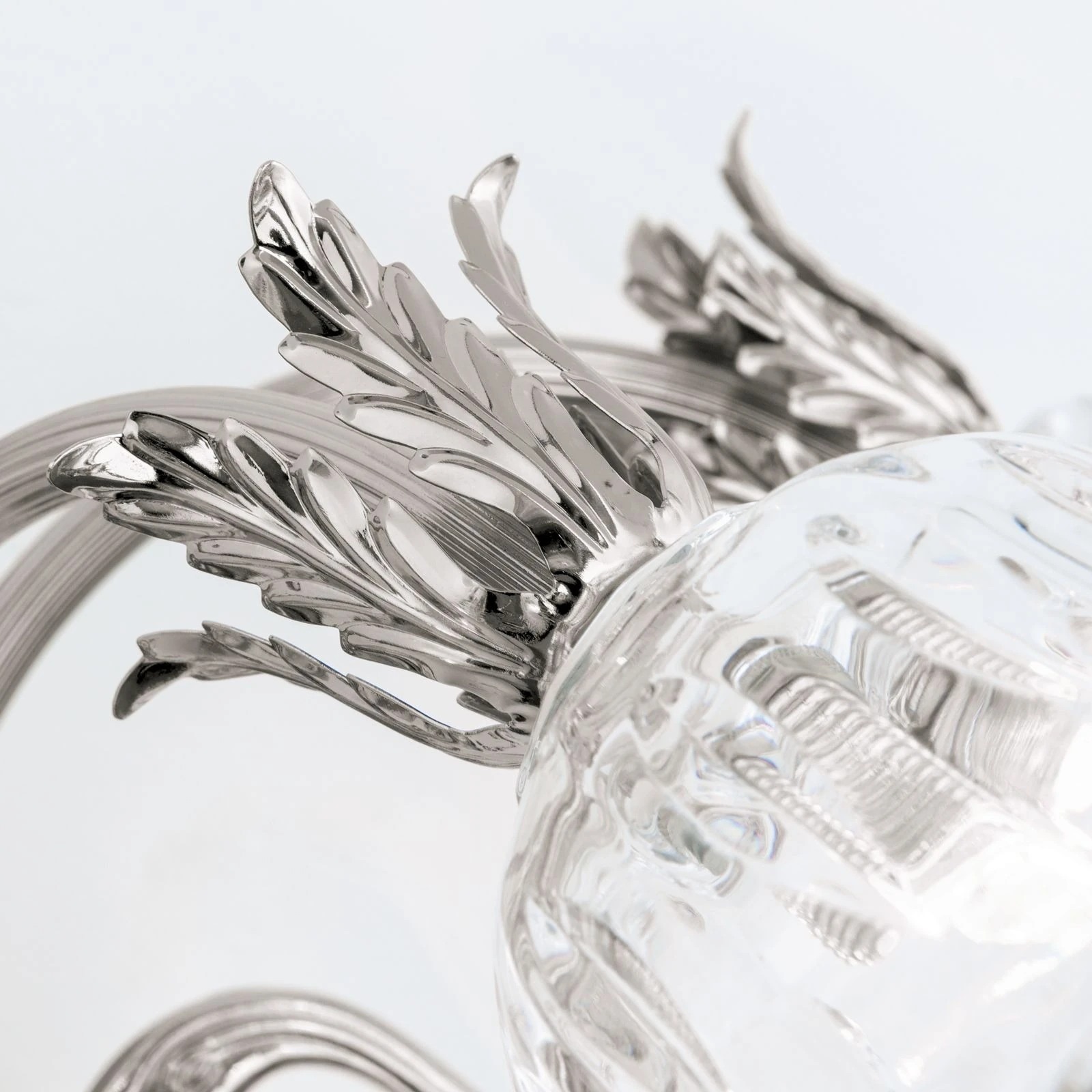 Zidna lampa LA BOHEME, 3 izvora svetla, antik srebro - 6