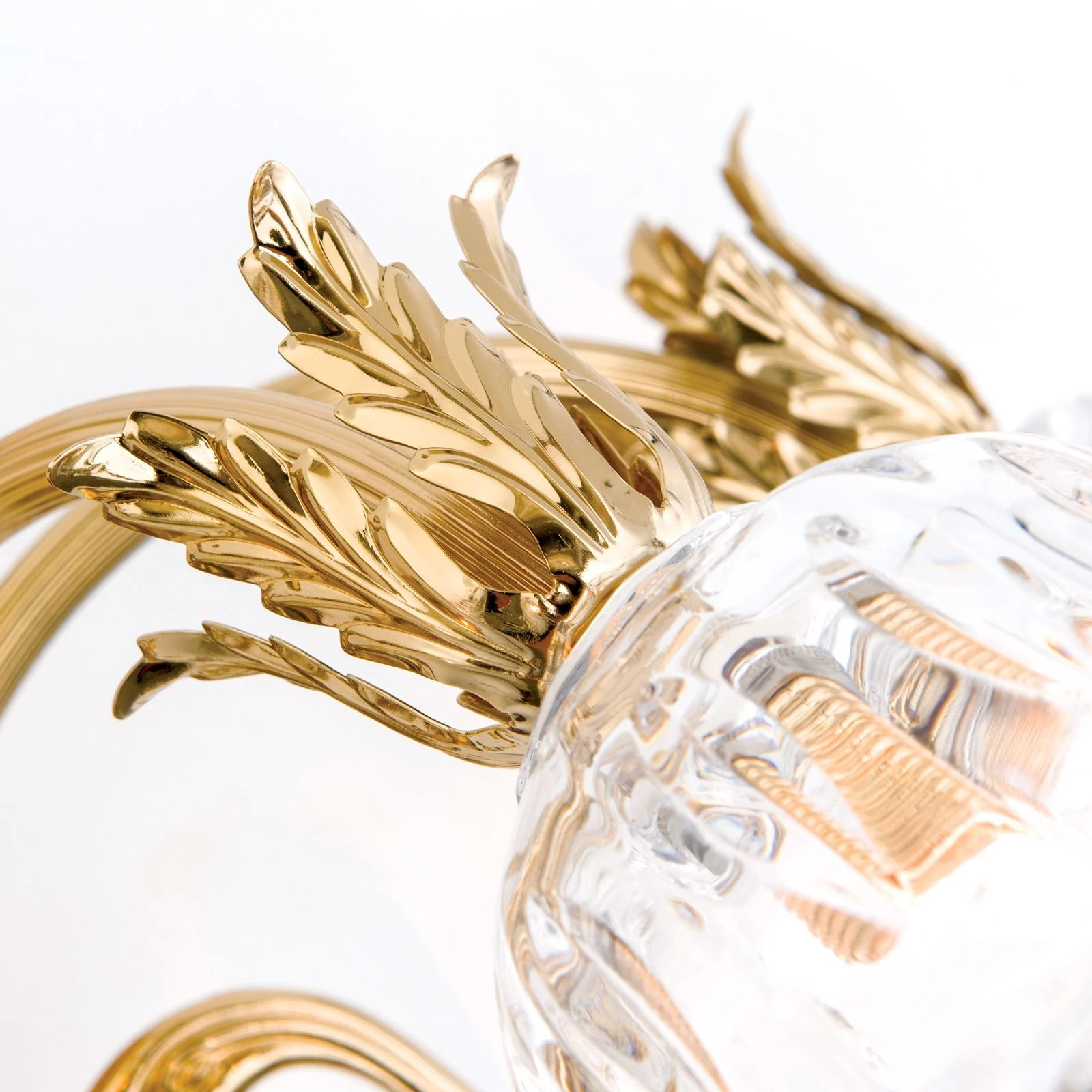 Zidna lampa LA BOHEME, 3 izvora svetla, 24-karatno pozlaćena - 6