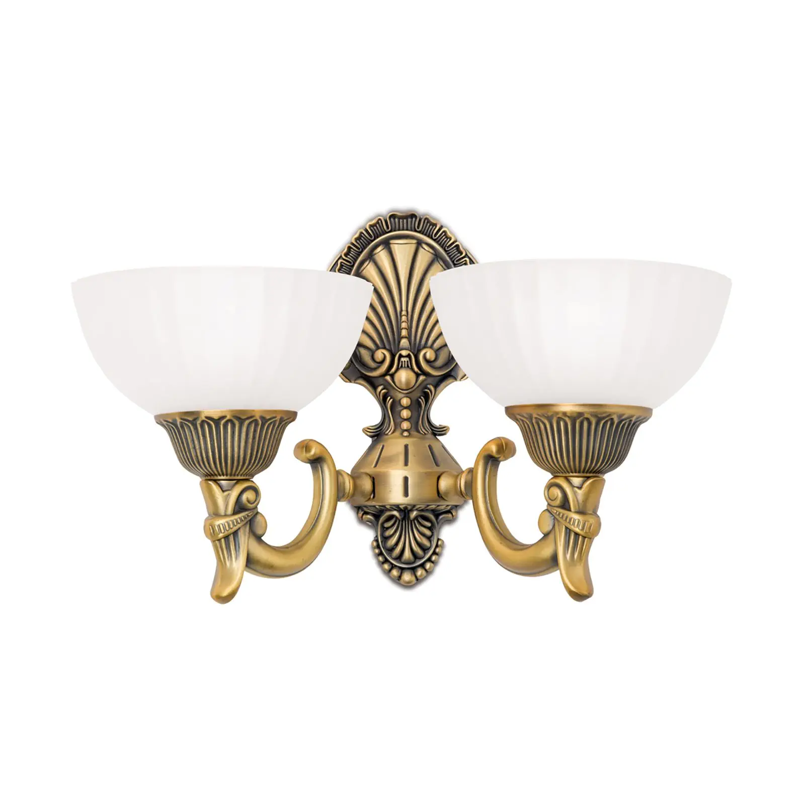 Zidna lampa ROCCA sa dva izvora svetla, bronza - 4