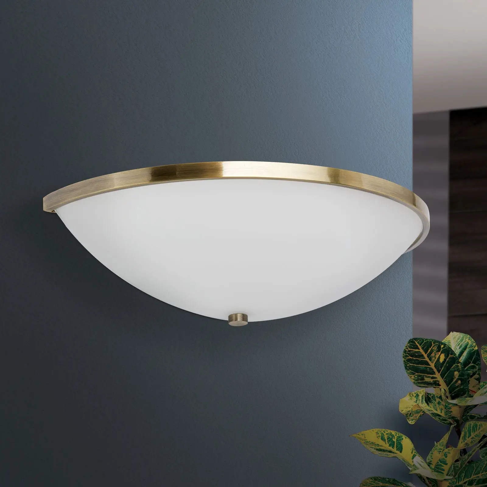 Zidna lampa AIDA, sa jednim izvorom svetla, patina - 3