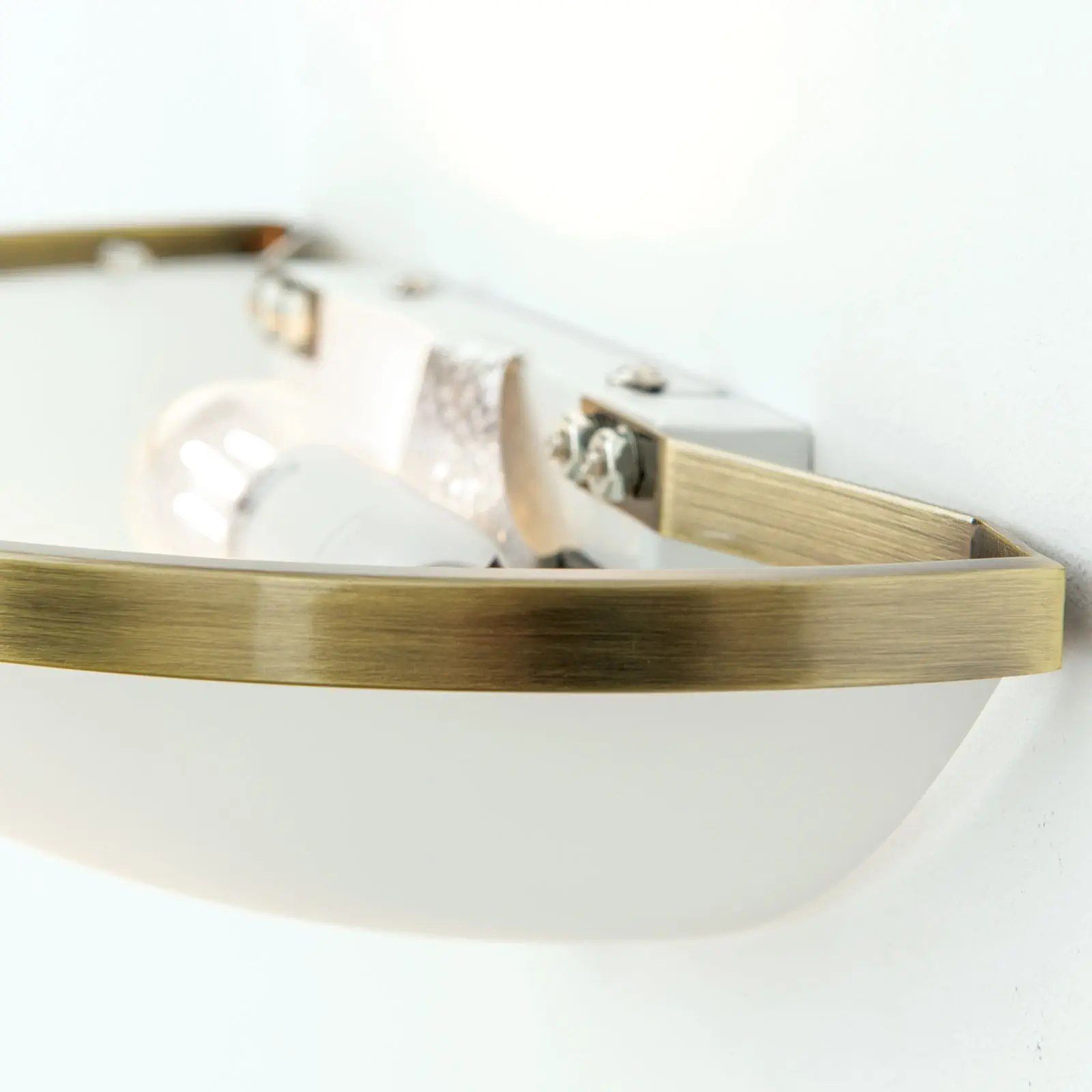 Zidna lampa AIDA, sa jednim izvorom svetla, patina - 5