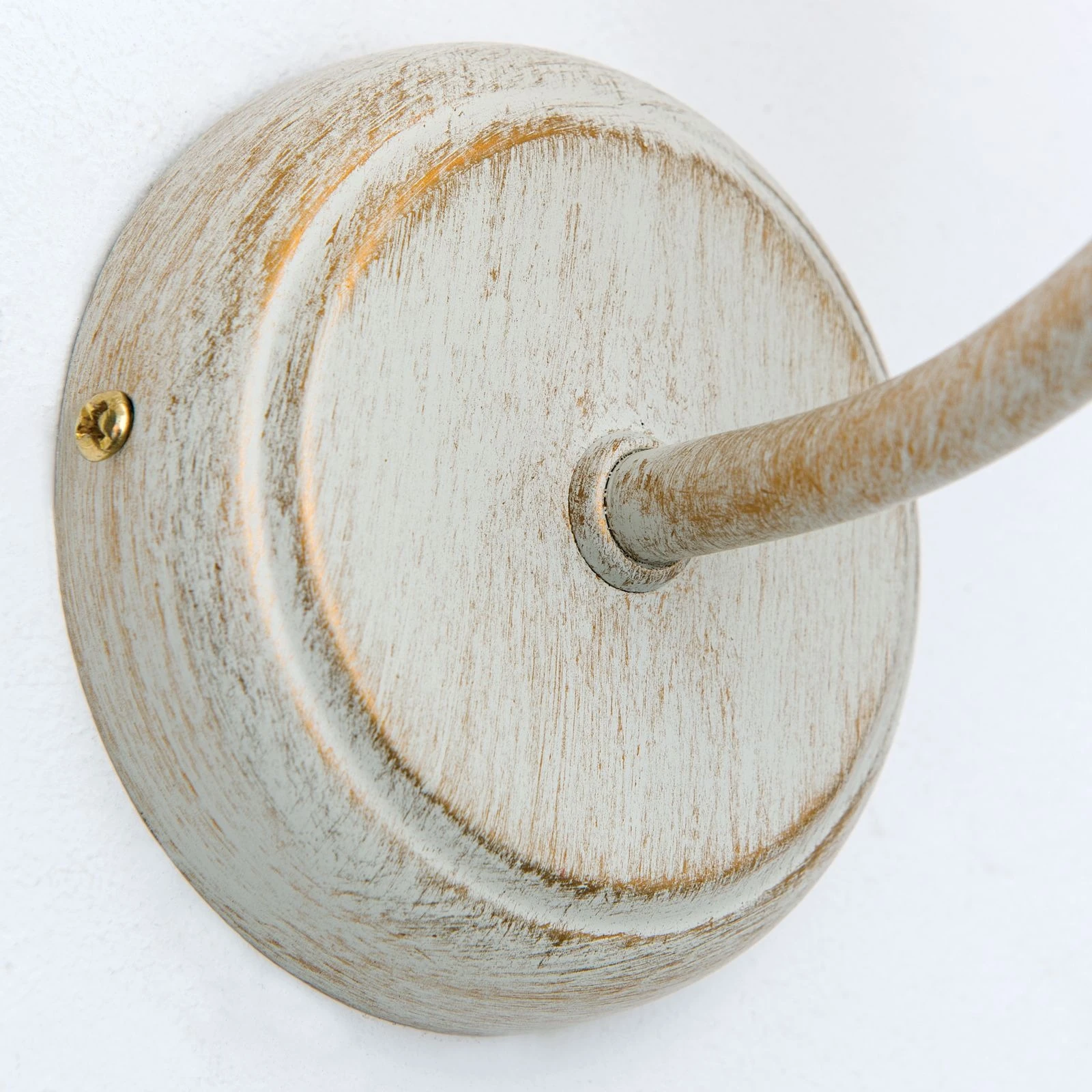 Zidna lampa TORCIA, sa jednim izvorom svetla, slonovača/zlato - 6