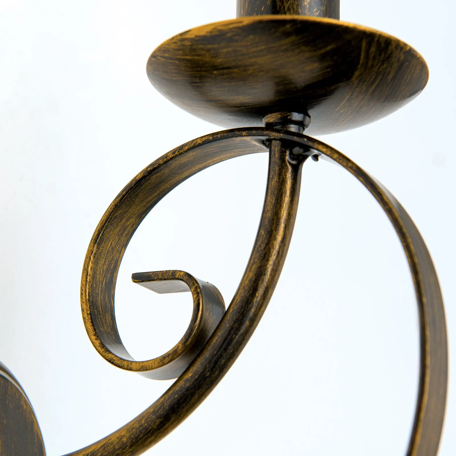 Zidna lampa TORCIA sa jednim izvorom svetla, antik - 5