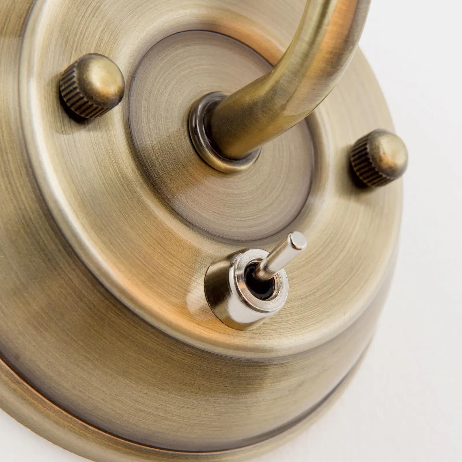 Zidna lampa MAJA, sa jednim izvorom svetla, patina - 5