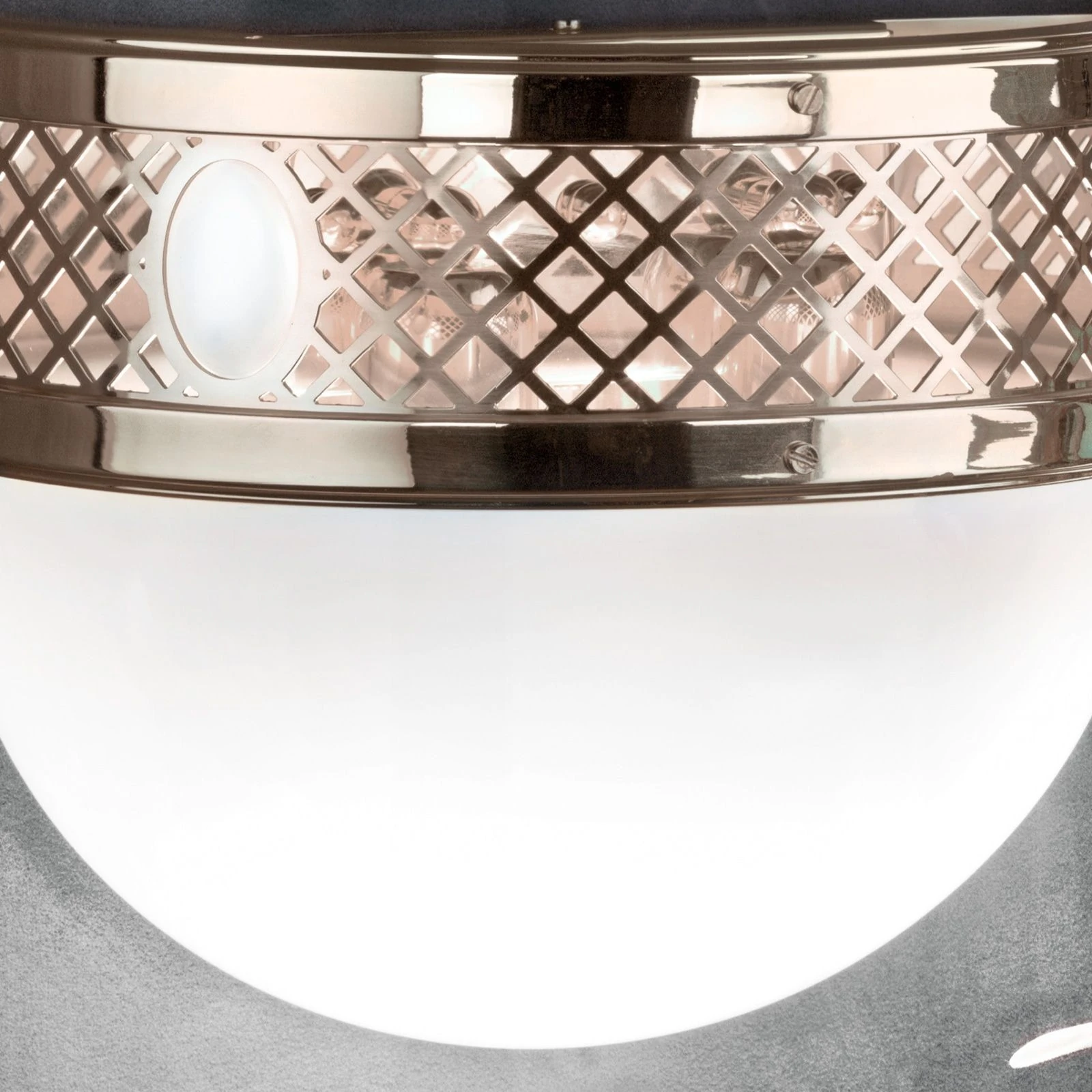 Zidna lampa ALT WIEN, 2 izvora svetla, antik mesing - 3