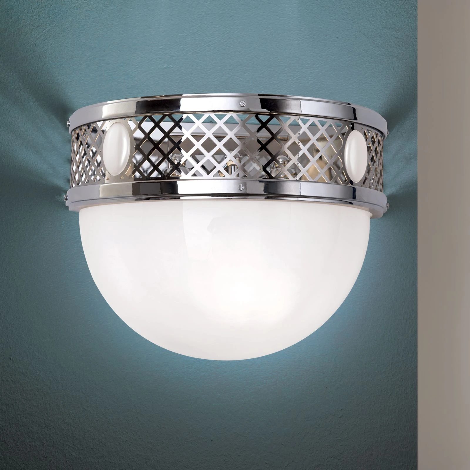 Zidna lampa ALT WIEN, 3 izvora svetla, nikl - 2