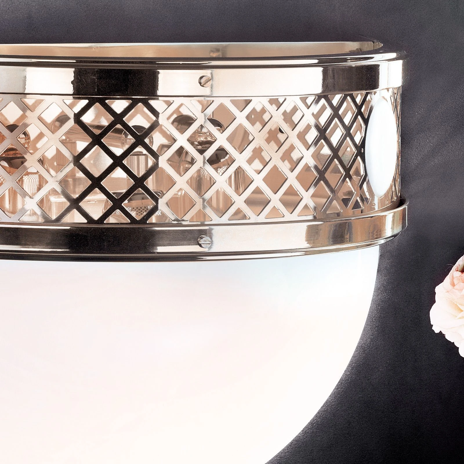 Zidna lampa ALT WIEN, 3 izvora svetla, antik mesing - 4