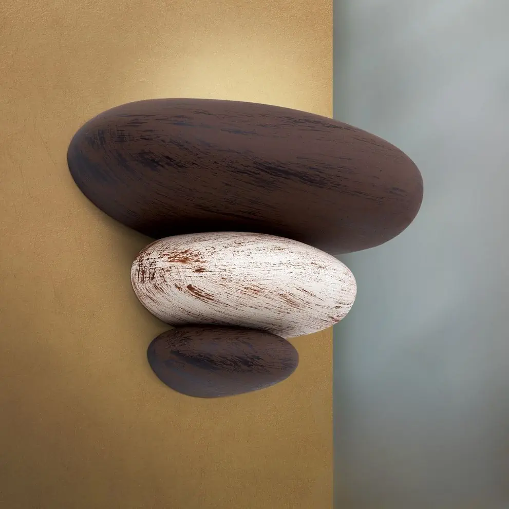 Zidna lampa STONE, sa jednim izvorom svetla, Cotto - 1