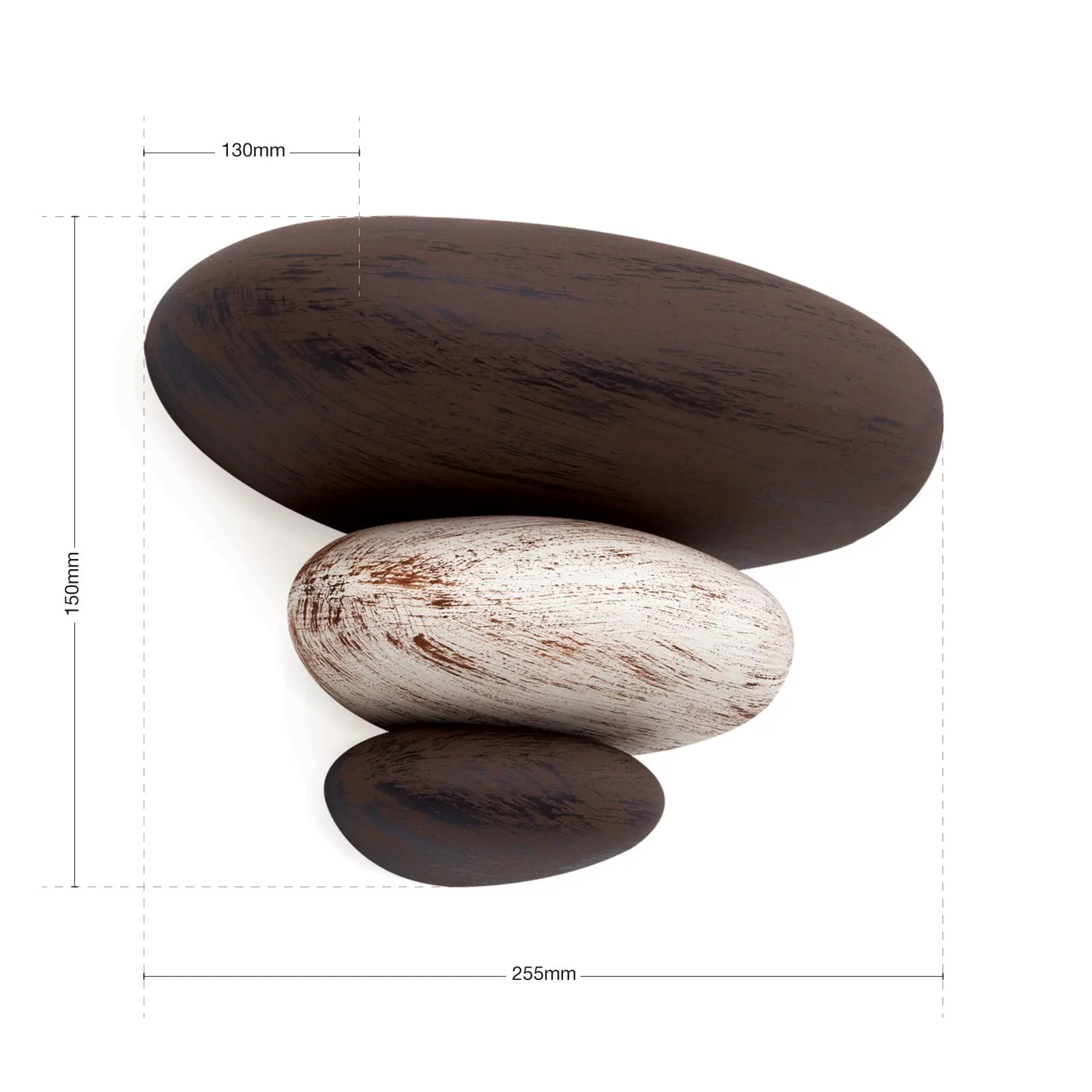 Zidna lampa STONE, sa jednim izvorom svetla, Cotto - 7