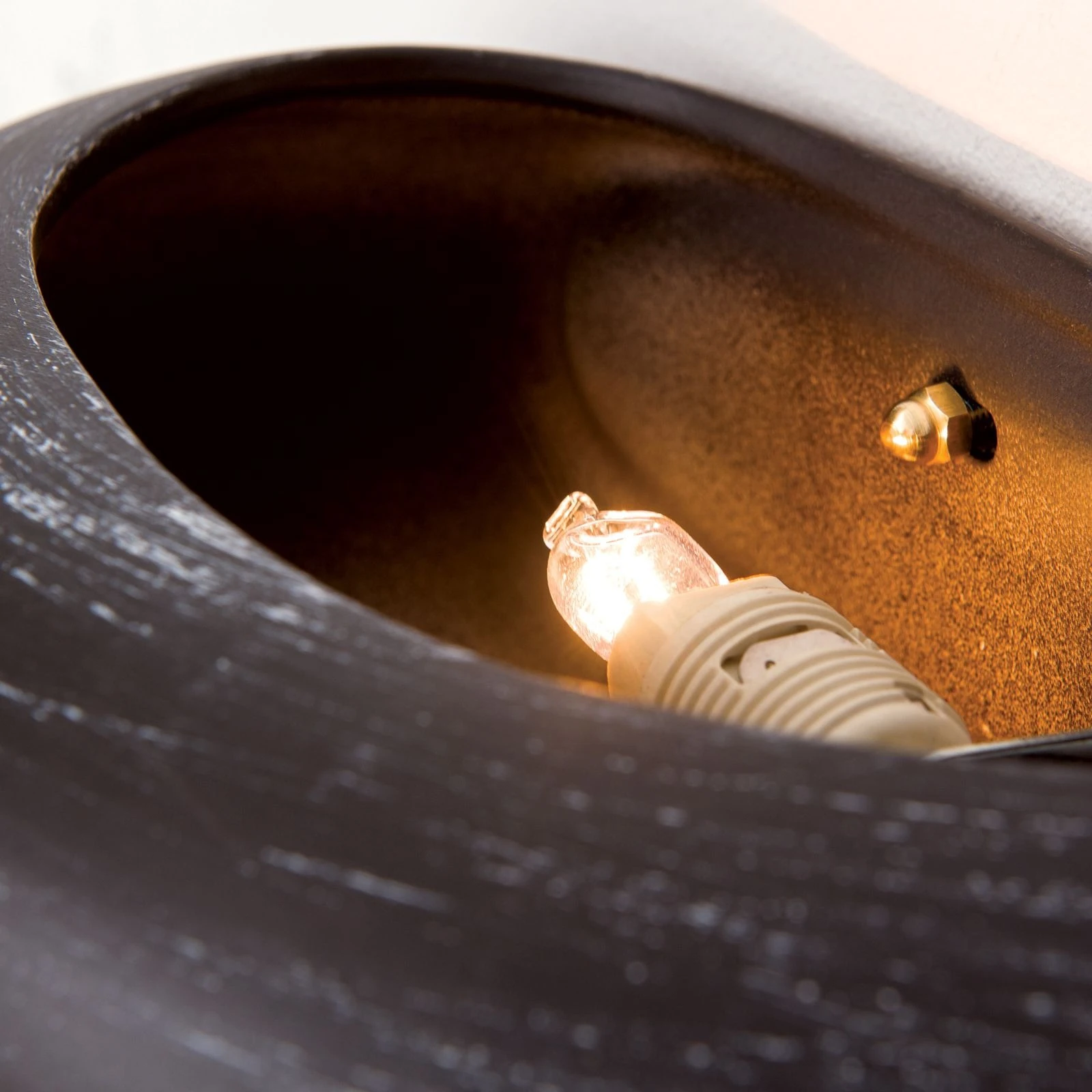 Zidna lampa STONE, siva završna obrada - 6