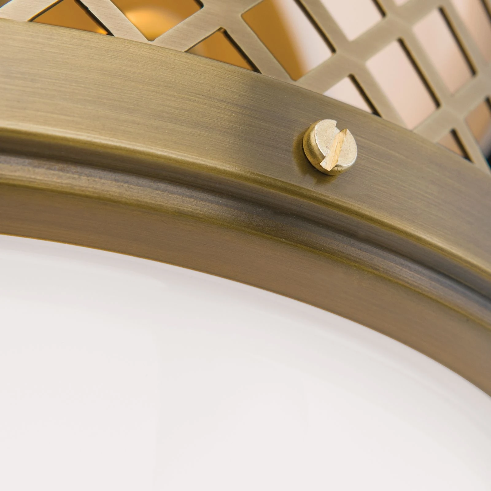 Zidna lampa ALT WIEN, 2 izvora svetla, antik mesing, H32 cm - 5