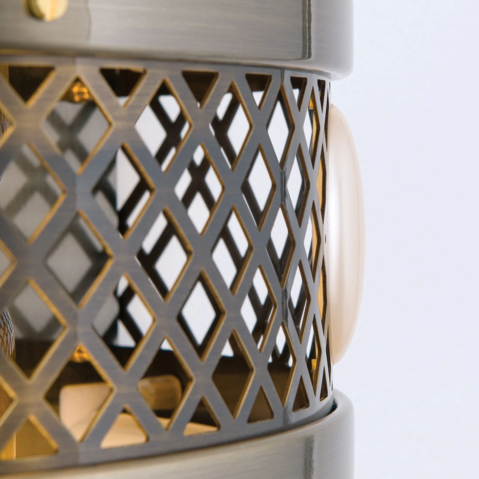 Zidna lampa ALT WIEN, 6 izvora svetla, antik mesing, H47 cm - 6