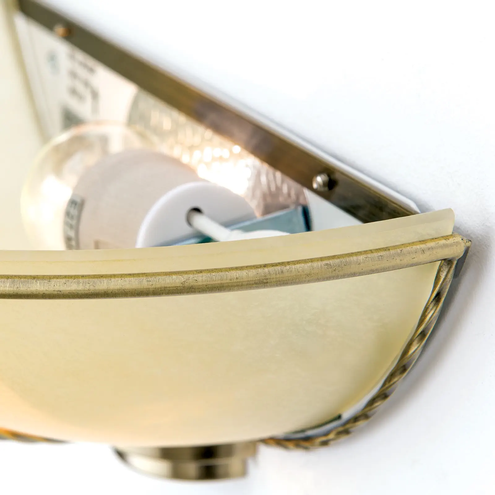 Zidna lampa MAURO, patina, sa jednim izvorom svetla - 6