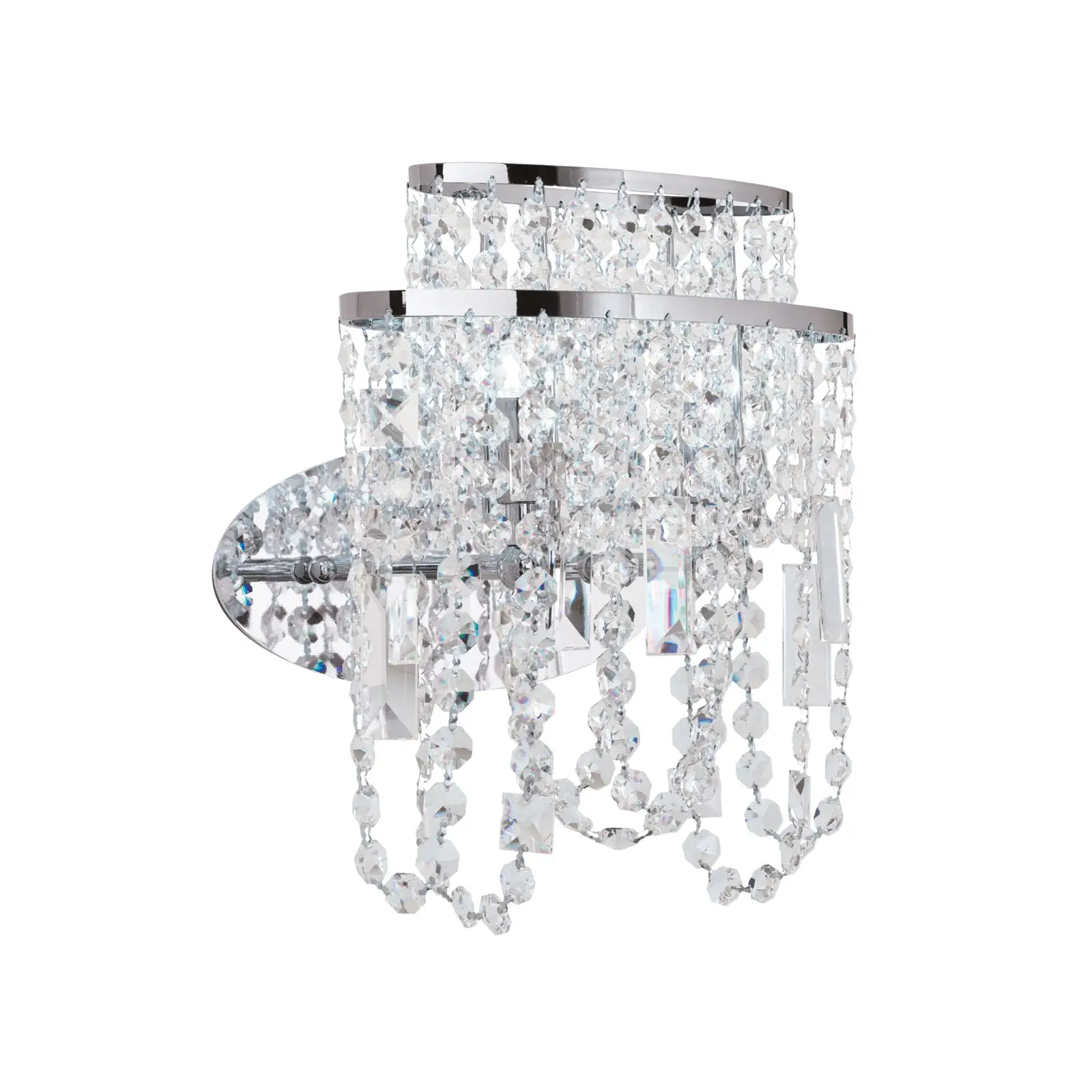 Zidna lampa KRISTALLDESIGN, hromirana - 4